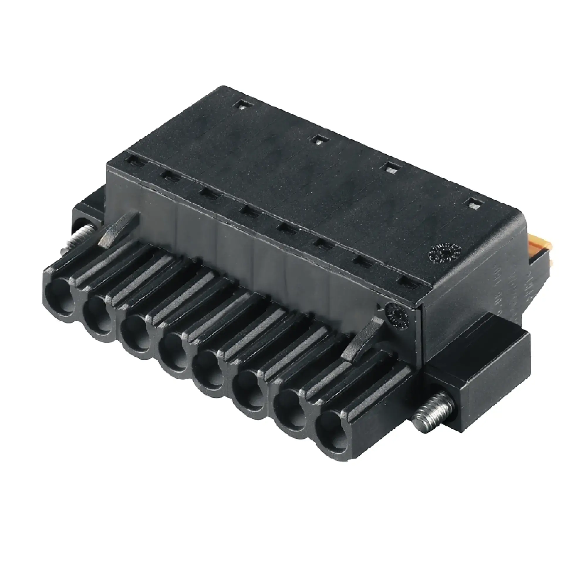 Weidmüller 1012710000 PCB connector (wire connection), 320 V, 24 A, Pitch in mm: 5.08, 3.31 mm², Number of poles: 8, PUSH IN with actuator, Box (img_001)