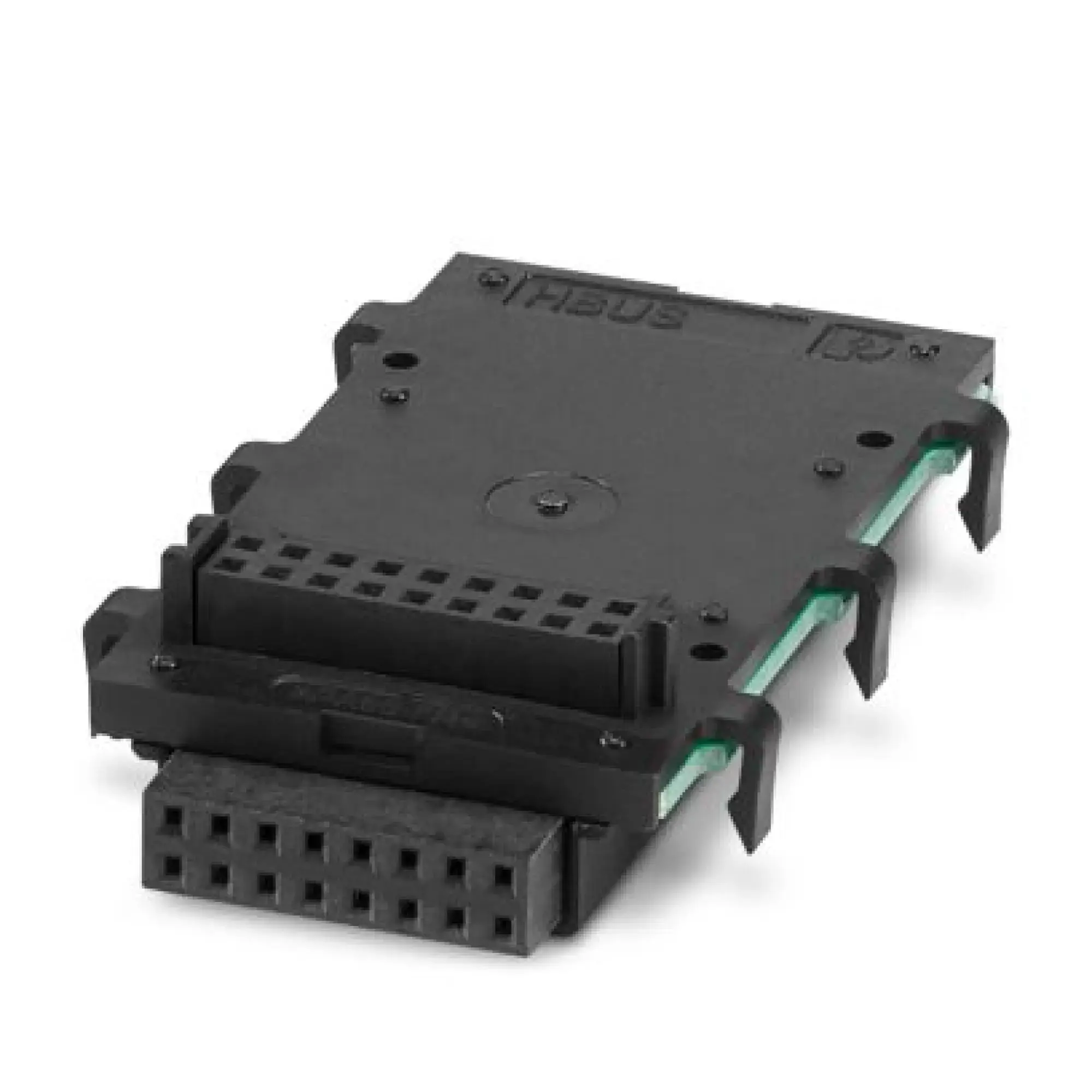 Phoenix Contact 2896458 DIN rail bus connector HBUS 53,6-16P-1S BK (img_001)