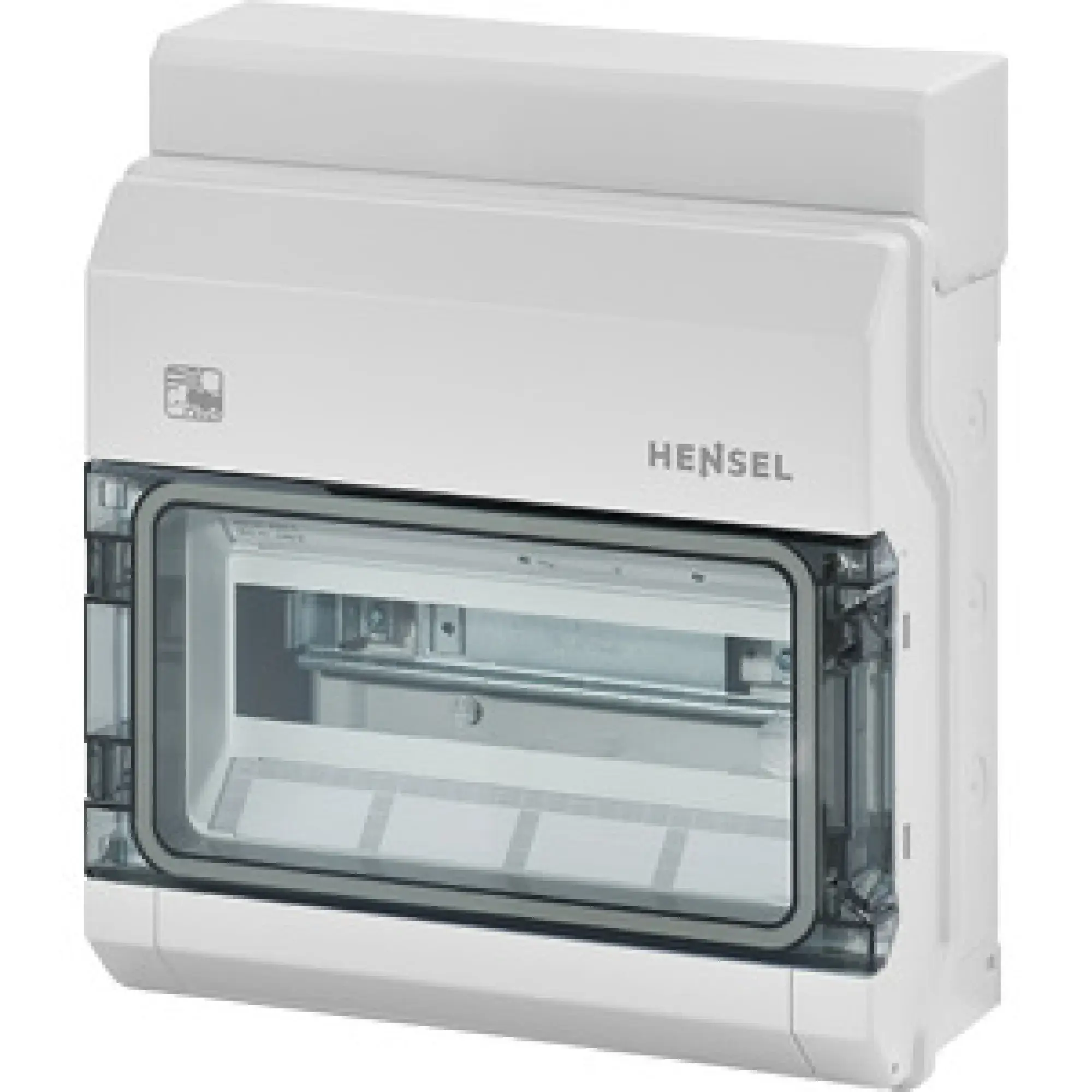 Hensel 61001104 KV 90-Automatengehäuse Polycarbonat 12 Teilungseinheiten (12x18 mm), IP 65 KV PC 9112 (img_001)