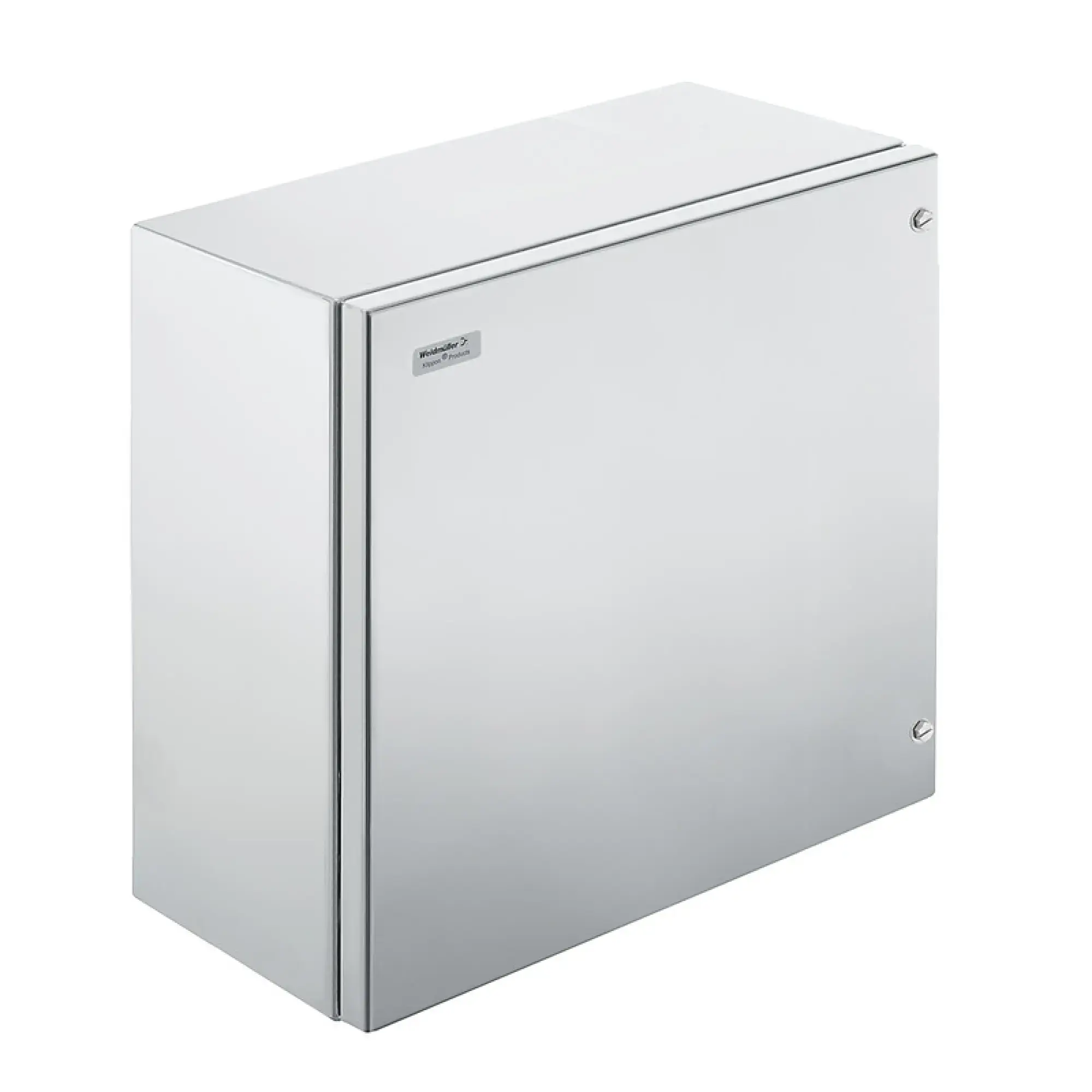 Weidmüller 8000090346 Metal housing, Width: 400 mm, Height: 400 mm, Depth: 200 mm, untreated, Flange plate: No, M5 hexagonal screw with slot and 10mm distance across flats (img_001) Weidmüller 8000090346 Metal housing, Width: 400 mm, Height: 400 mm, Depth: 200 mm, untreated, Flange plate: No, M5 hexagonal screw with slot and 10mm distance across flats (img_001)