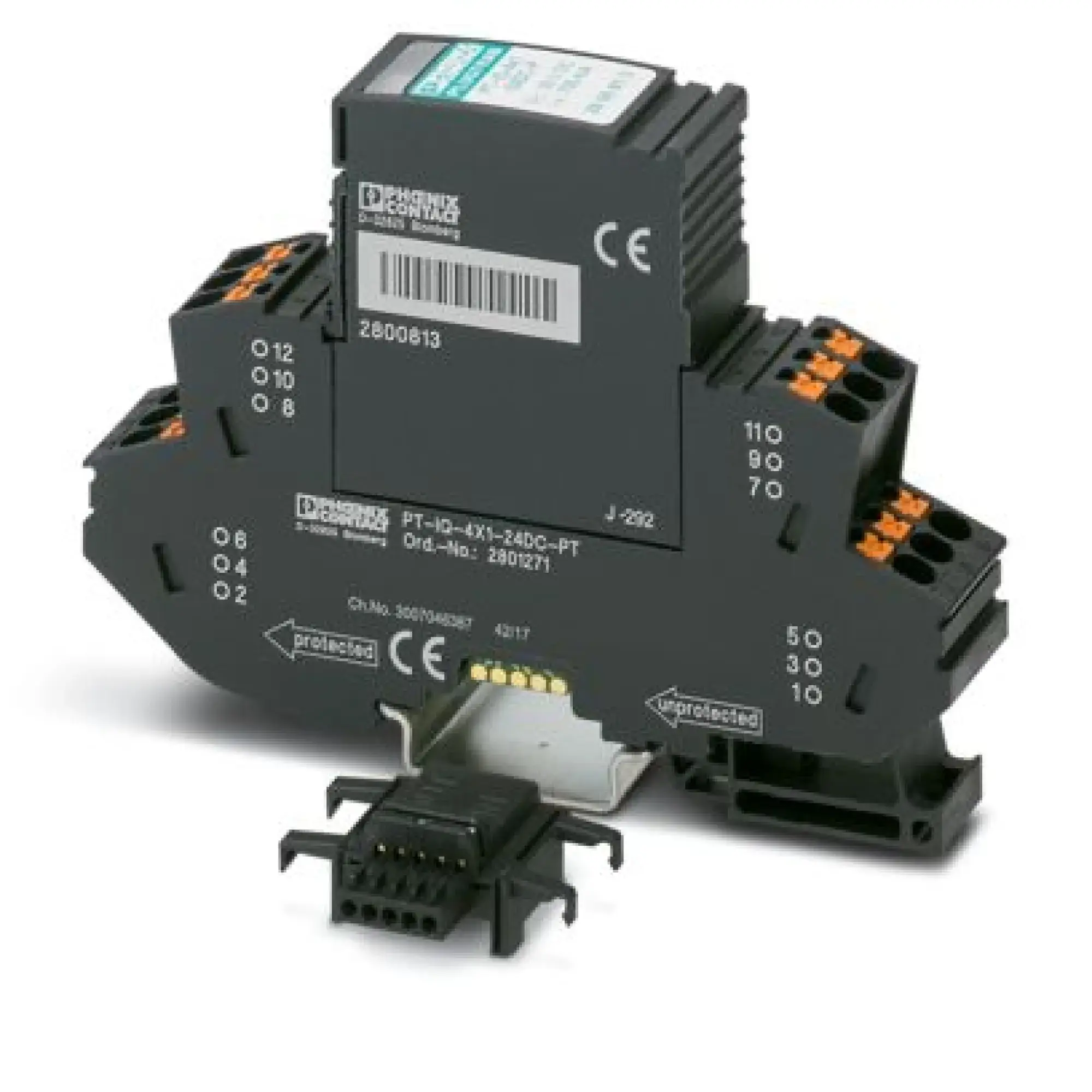 Phoenix Contact 2801271 Surge protection device PT-IQ-4X1-24DC-PT (img_001)