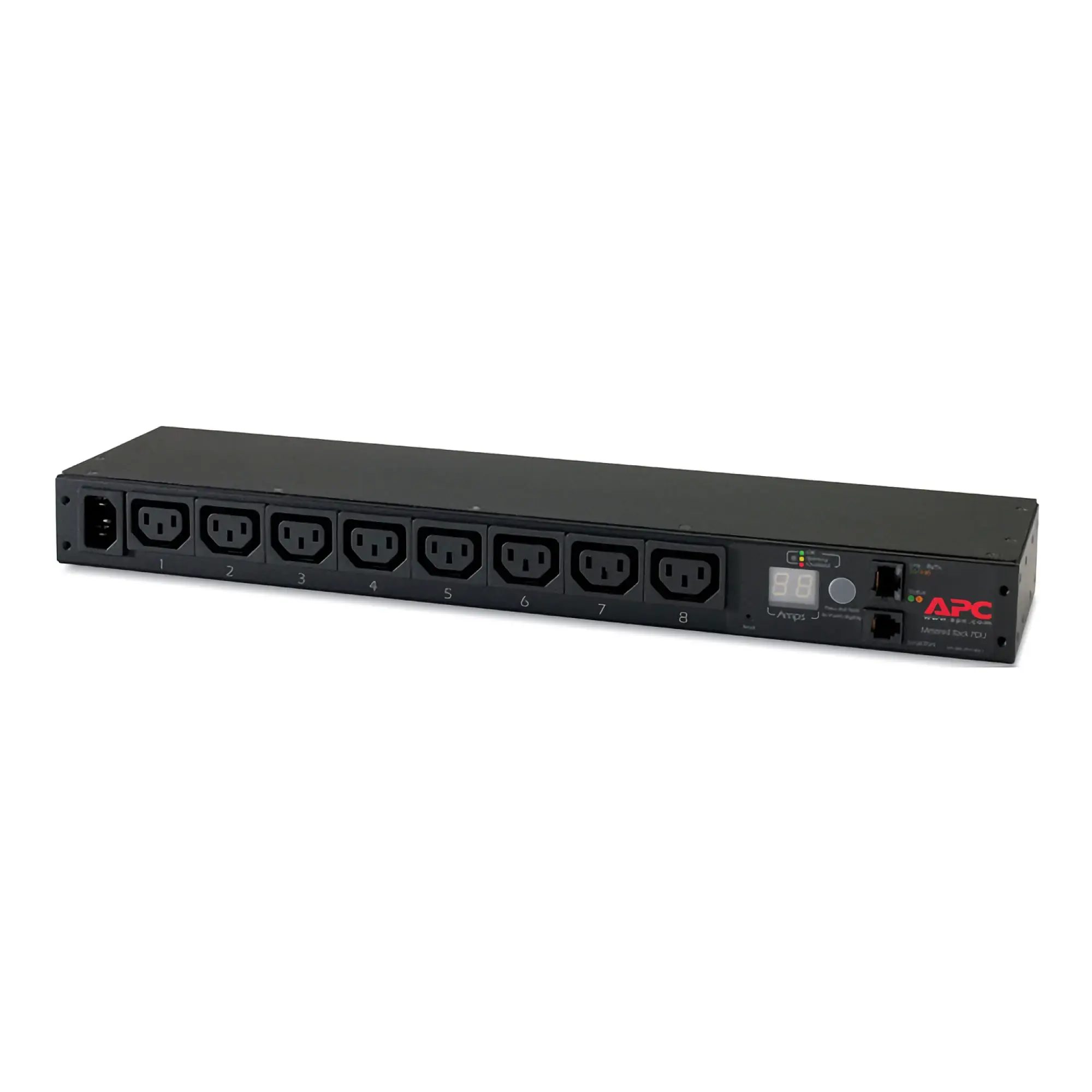 APC AP7820B Rack PDU, mit Messfunktion, 1 HE, 12 A/208 V, 10 A/230 V, (8) C13 (img_004)