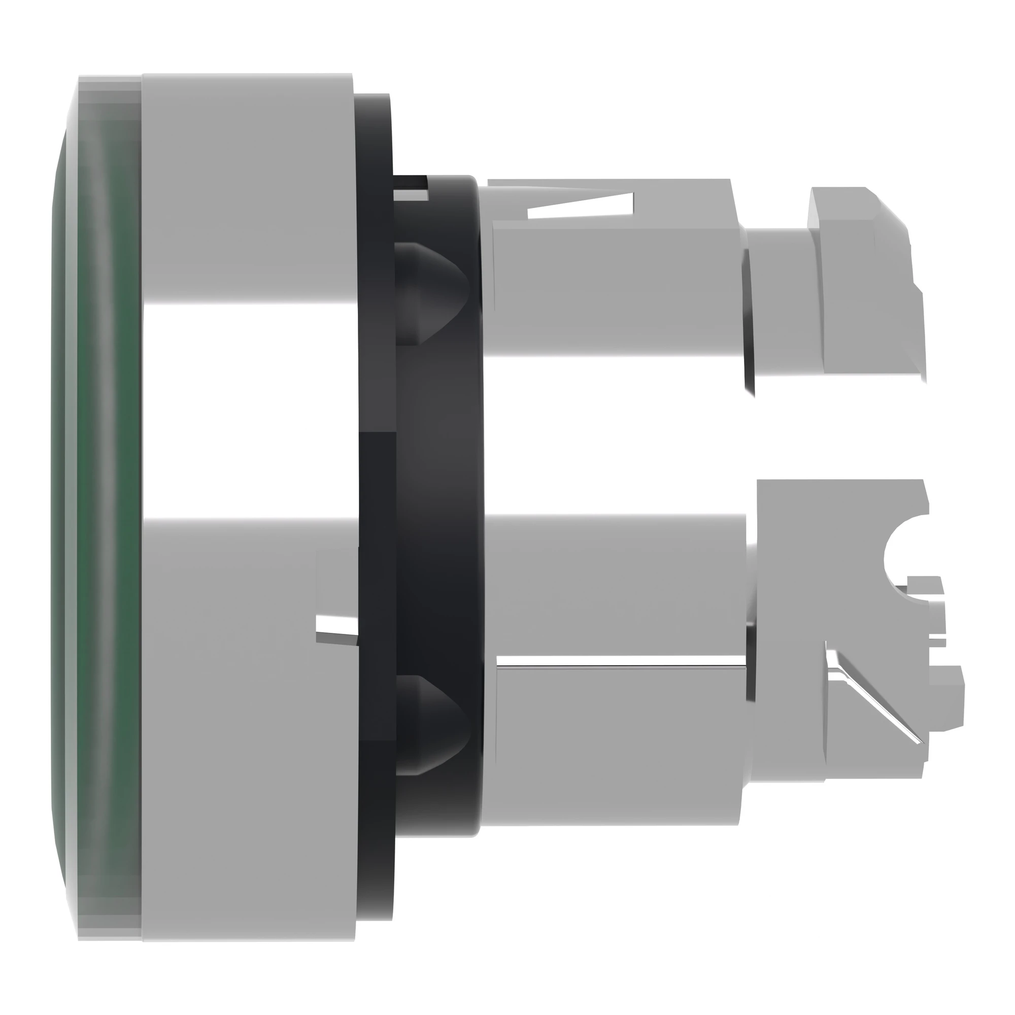 Schneider Electric ZB4BW333S Illuminated Push Button, Front Element, Harmony XB4, Metal, 22mm, Green, Unlabeled, Momentary, Ribbed, for Universal LED (img_005) Schneider Electric ZB4BW333S Illuminated Push Button, Front Element, Harmony XB4, Metal, 22mm, Green, Unlabeled, Momentary, Ribbed, for Universal LED (img_005)