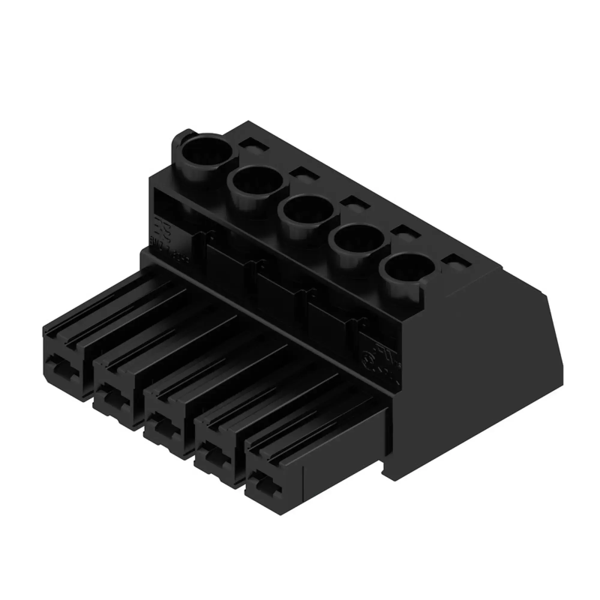 Weidmüller 1929960000 PCB connector (wire connection), 1000 V, 57 A, Pitch in mm: 7.62, 10 mm², Number of poles: 5, Clamping yoke connection, Box (img_001) Weidmüller 1929960000 PCB connector (wire connection), 1000 V, 57 A, Pitch in mm: 7.62, 10 mm², Number of poles: 5, Clamping yoke connection, Box (img_001)