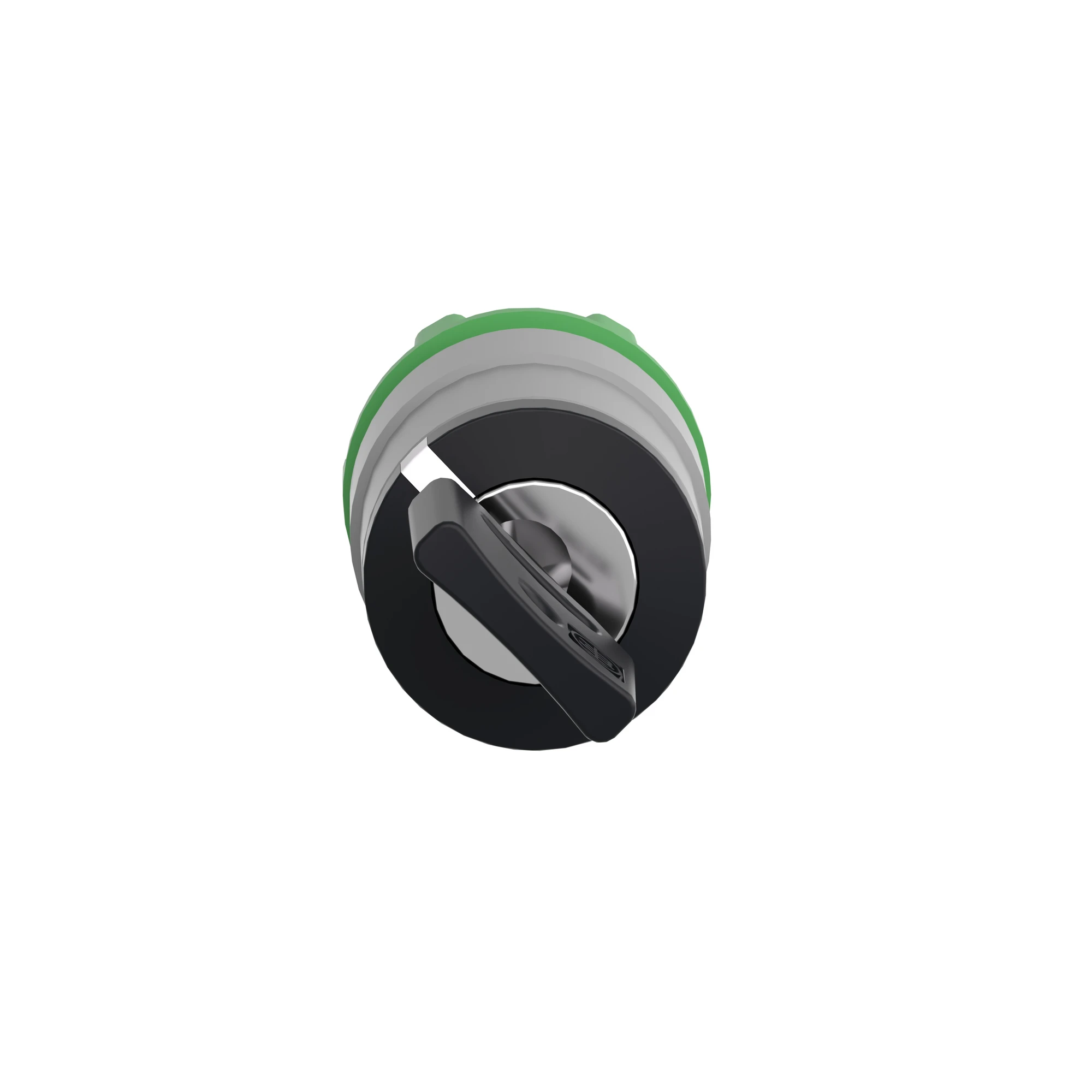 Schneider Electric ZB5AG4C0 Key switch, front element, Harmony XB5, plastic, 22mm, light grey, black, 2 positions, latching (img_006)