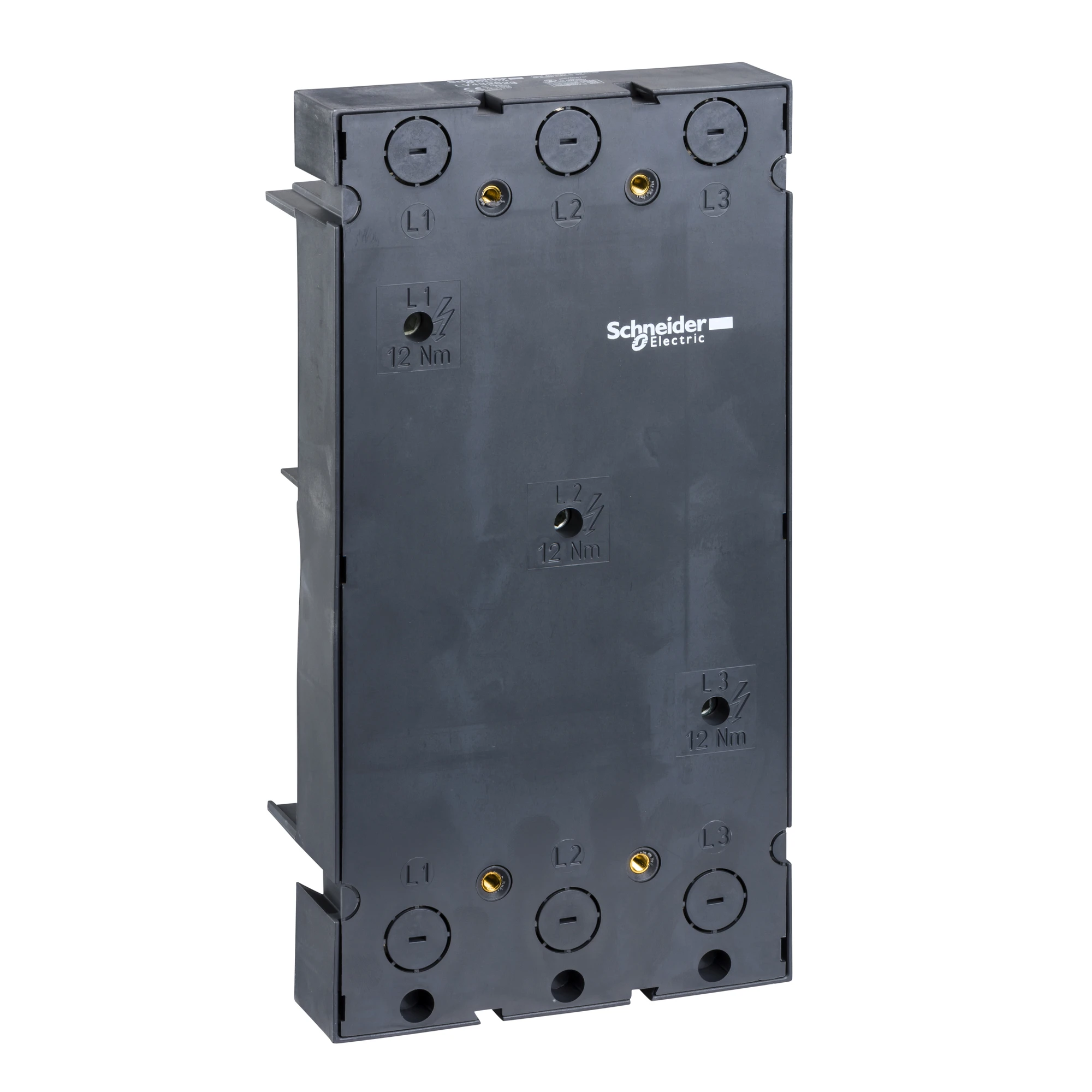 Schneider Electric LV432623 Adapter for Busbar System, 60mm, 3P, ComPacT NSX400-630, IP20 (img_001) Schneider Electric LV432623 Adapter for Busbar System, 60mm, 3P, ComPacT NSX400-630, IP20 (img_001)