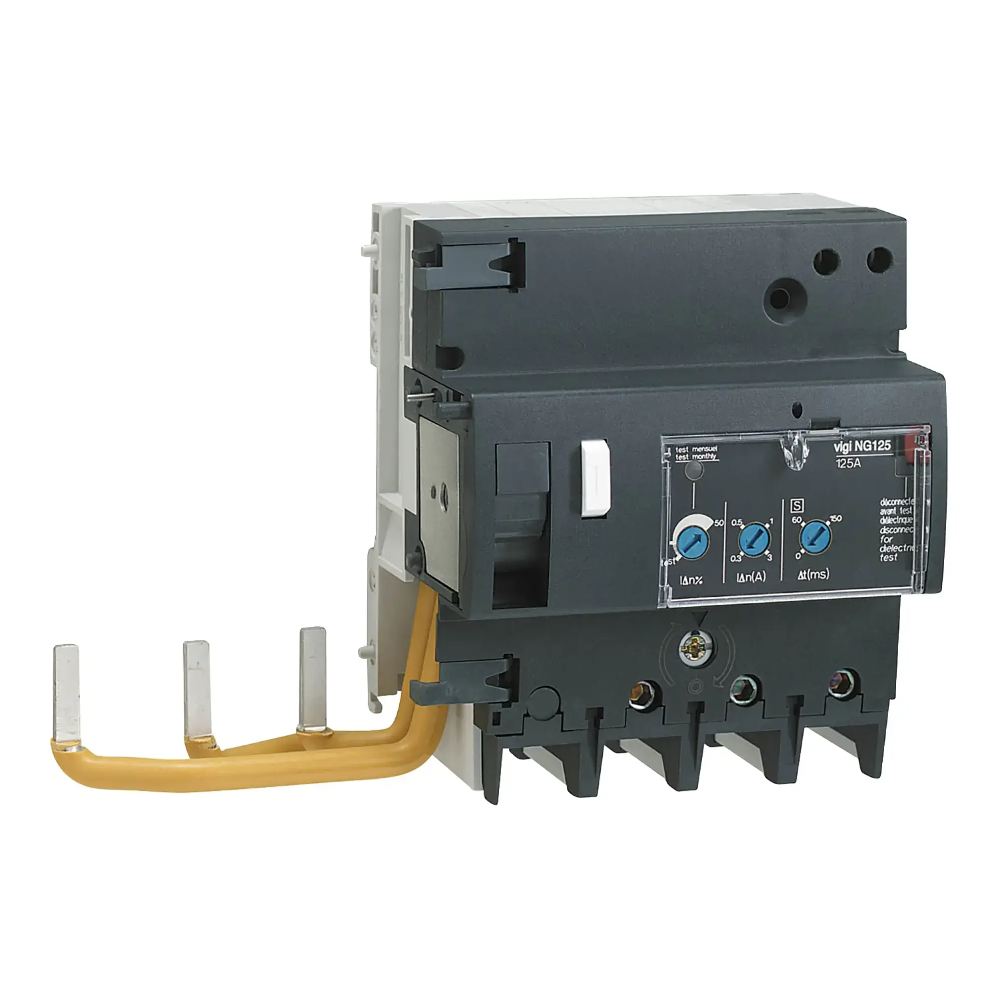 Schneider Electric 19044 RCD Block Vigi NG125, 3P, 125A, 300-1000mA, Type A (img_002)