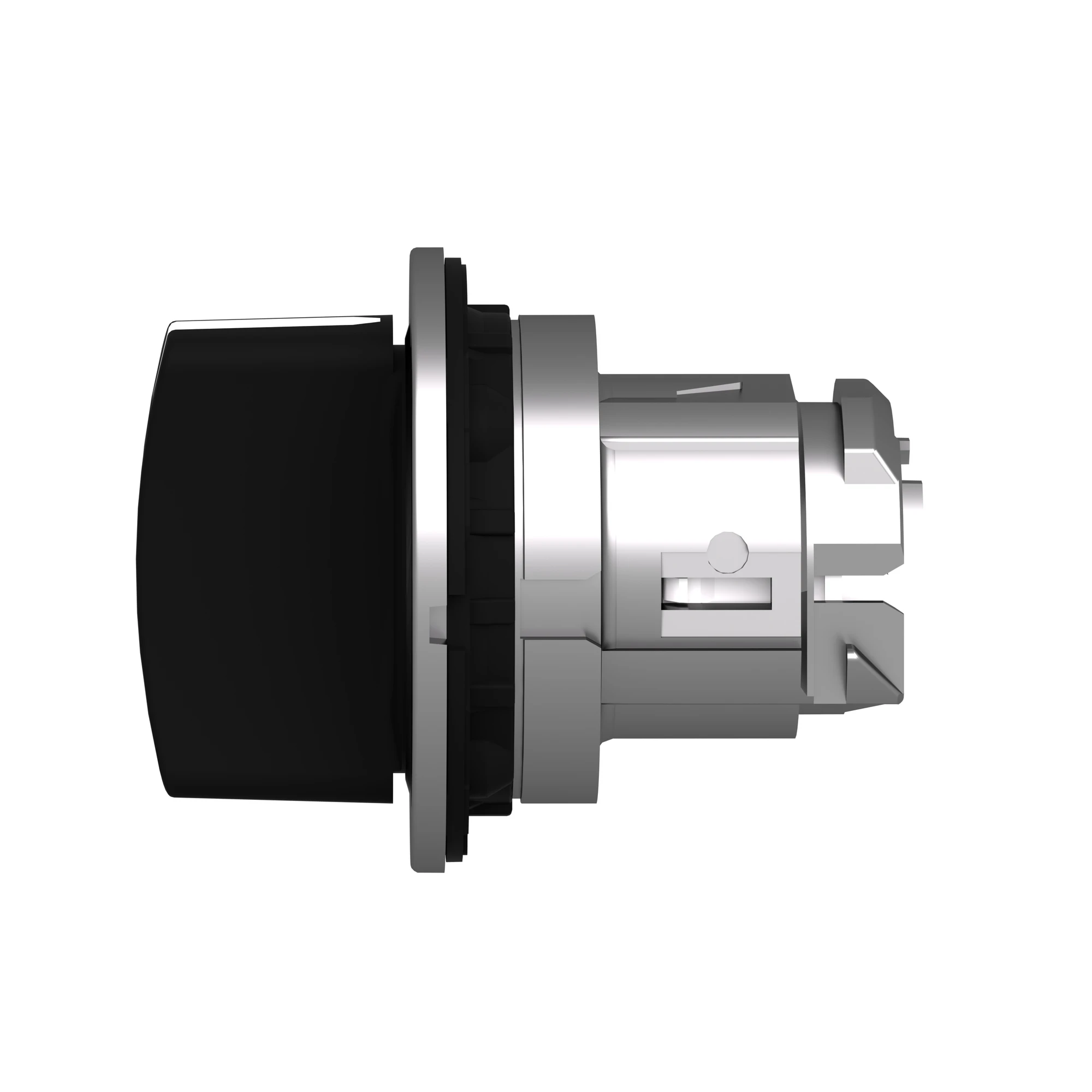 Schneider Electric ZB4FD5 Selector switch, Front element, Harmony XB4F, Metal, 30mm, black, 3 positions, Center retracted (img_006)
