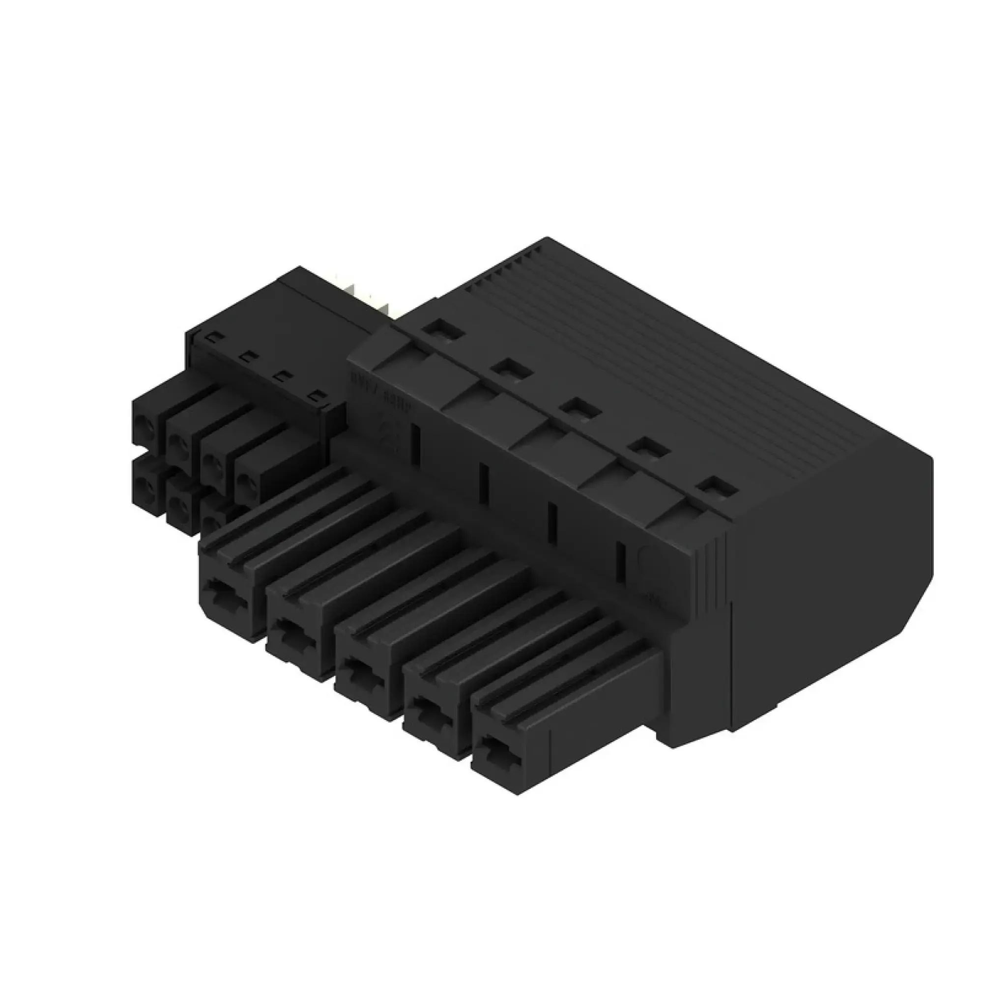 Weidmüller 1156480000 Hybrid connector (wire connection), 7.62 mm, Number of poles: 5, PUSH IN with actuator, PUSH IN without actuator (img_001) Weidmüller 1156480000 Hybrid connector (wire connection), 7.62 mm, Number of poles: 5, PUSH IN with actuator, PUSH IN without actuator (img_001)