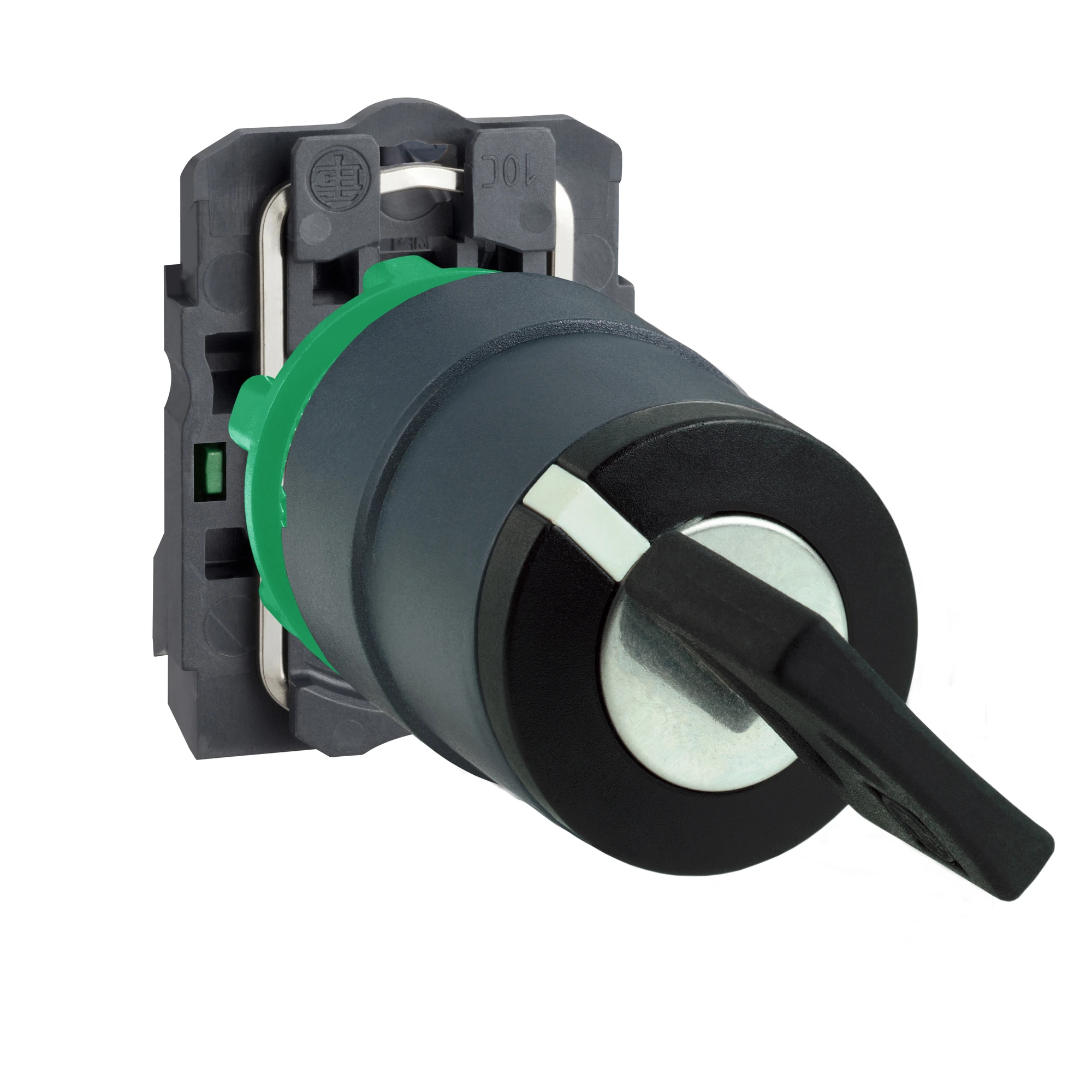 Schneider Electric XB5AG41 Key switch, Harmony XB5, plastic, black, 2 positions, 22mm, latching, Ronis 455, 1S (img_001)