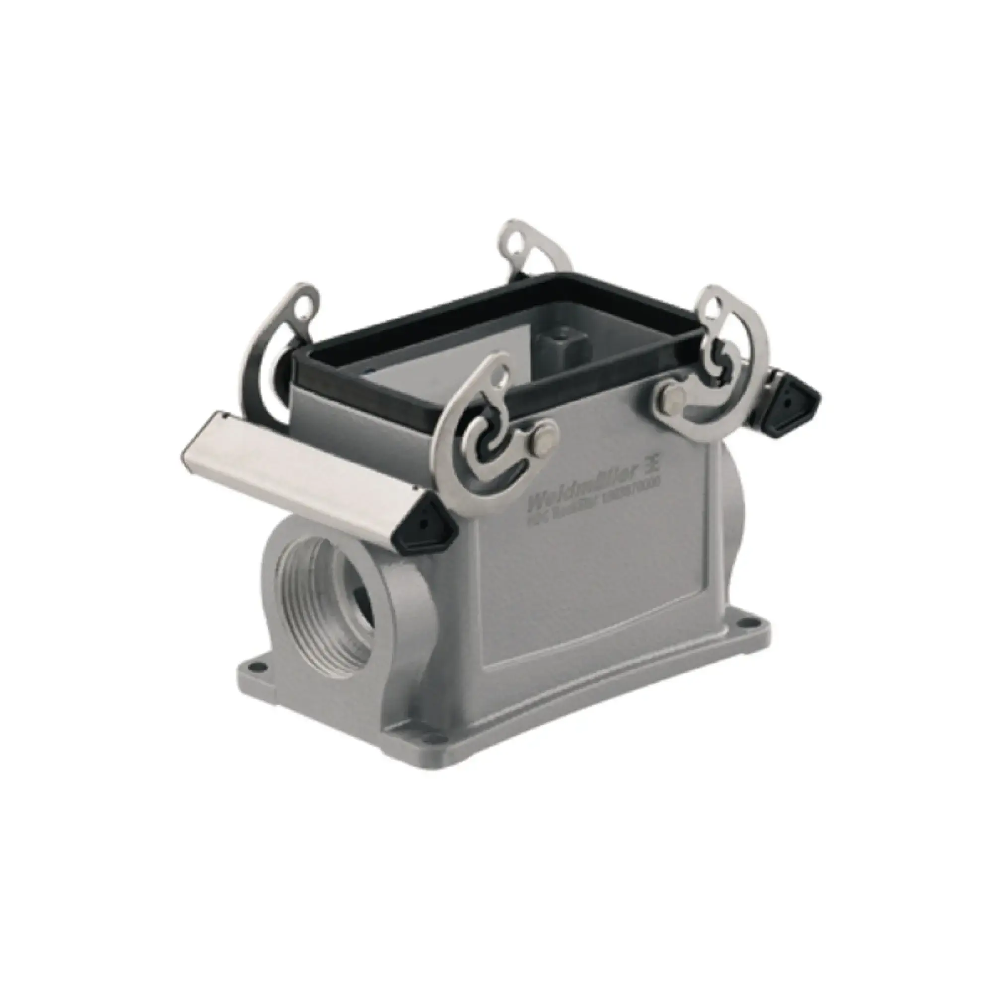 Weidmüller 1903870000 Housing (industry plug-in connectors), Base housing, Side-locking clamp on lower side, Size: 7, IP65 (in plugged condition) (img_001)