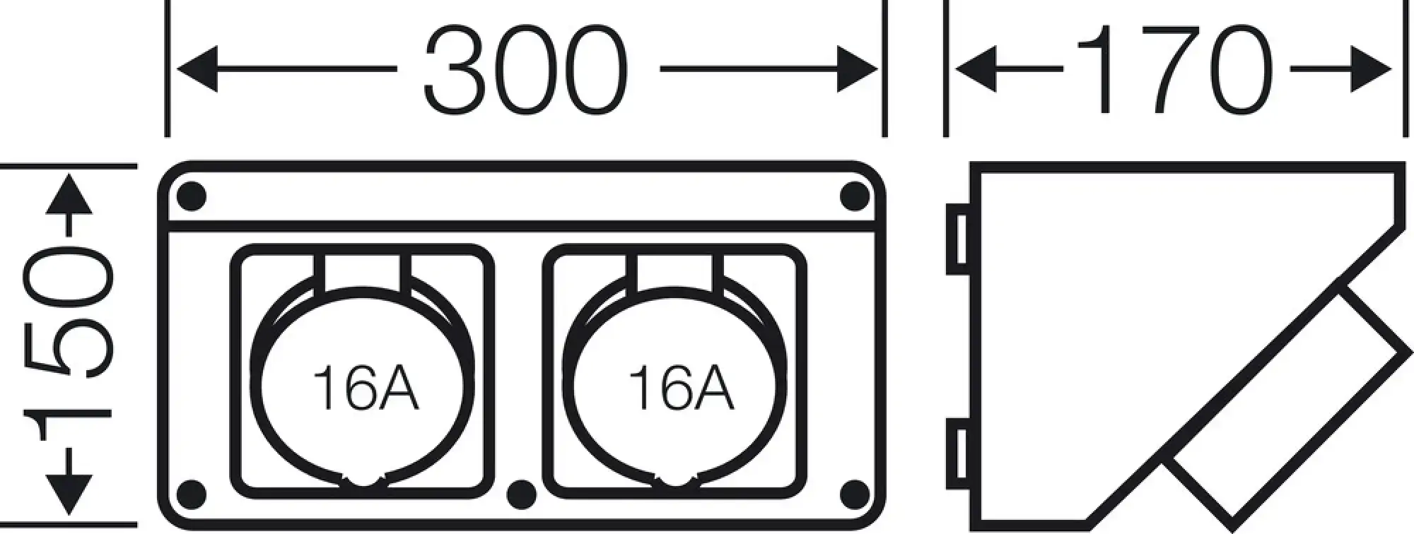 Hensel 20001083 Mi Connection Box, 2x CEE 16A, 5p., 400V, 6h Mi CB 11 (img_004) Hensel 20001083 Mi Connection Box, 2x CEE 16A, 5p., 400V, 6h Mi CB 11 (img_004)