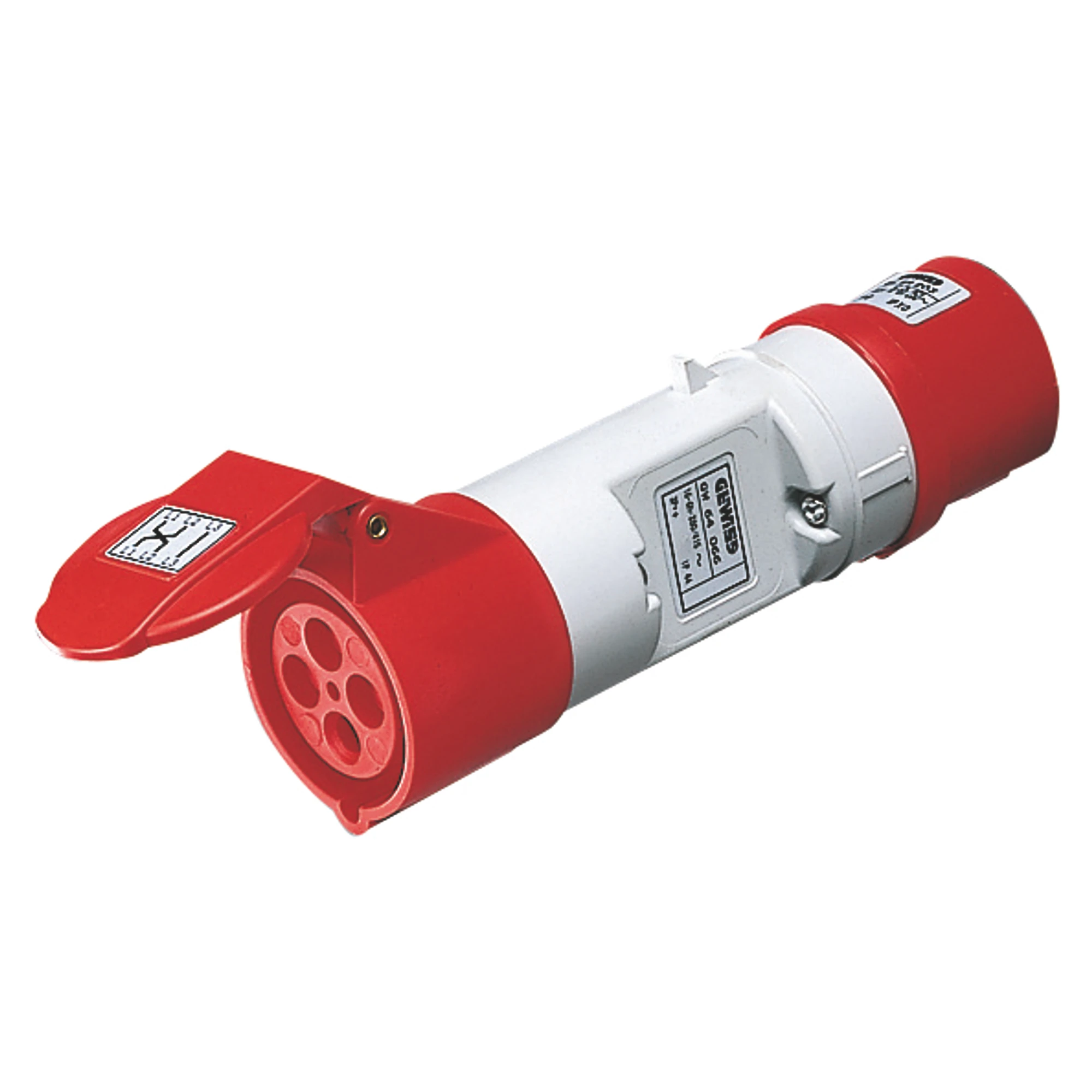 GEWISS GW64066 PROTECTED PHASE INVERTER IP44 - 3P+E 16A 400V ac (img_001)