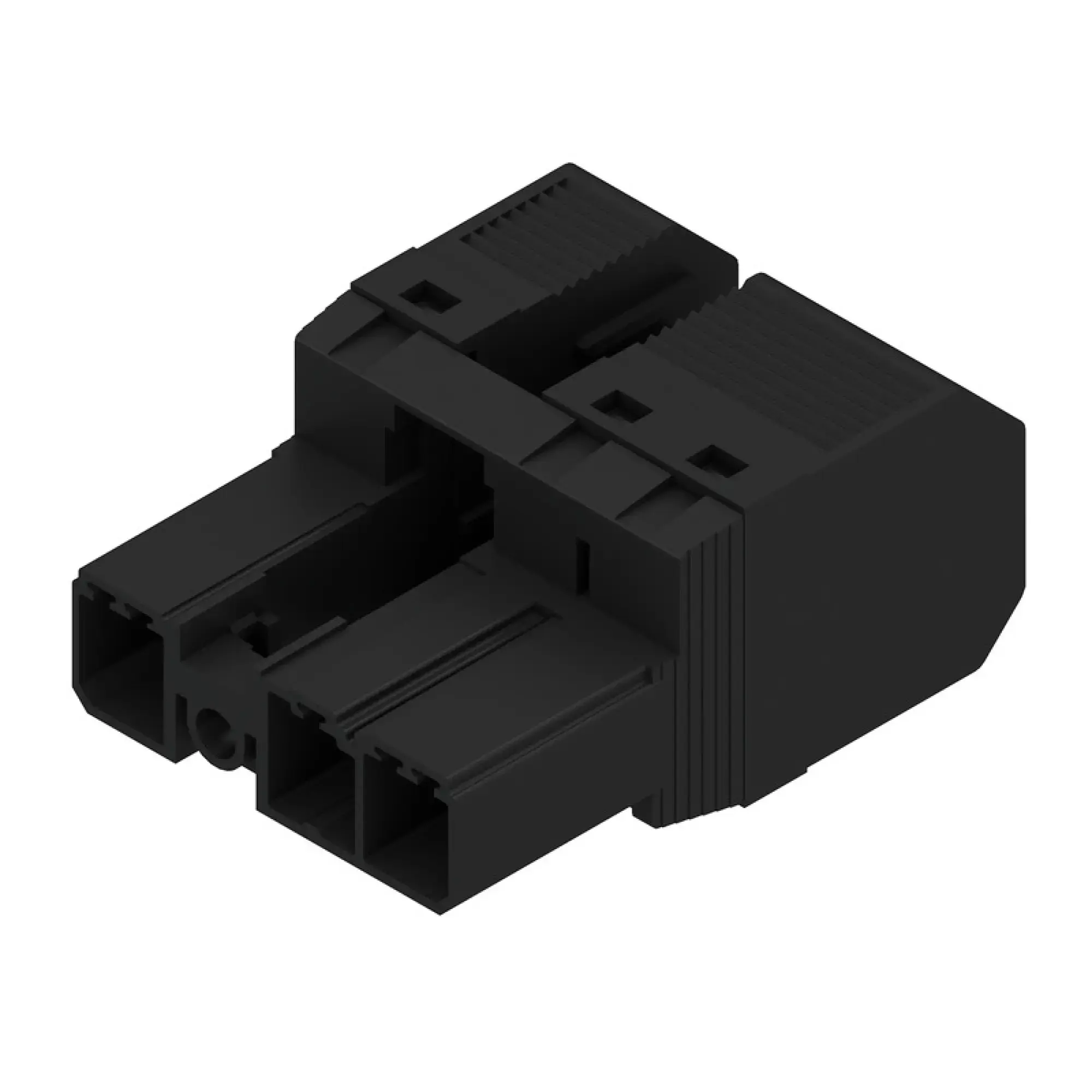 Weidmüller 1061040000 PCB connector (wire connection), 800 V, 57 A, Pitch in mm: 7.62, 10 mm², Number of poles: 3, PUSH IN without actuator, Tension-clamp connection, Box (img_001)