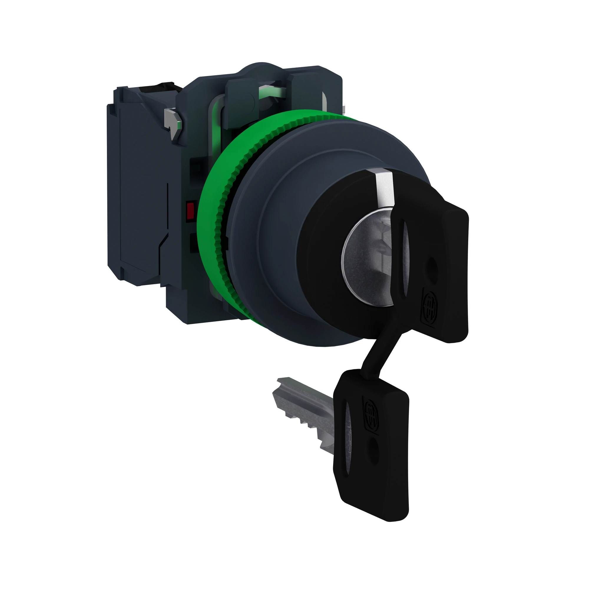 Schneider Electric XB5FG03 Key switch, Harmony XB5F, plastic, black, 3 positions, 30mm, latching, Ronis 455, 2NC (img_001) Schneider Electric XB5FG03 Key switch, Harmony XB5F, plastic, black, 3 positions, 30mm, latching, Ronis 455, 2NC (img_001)