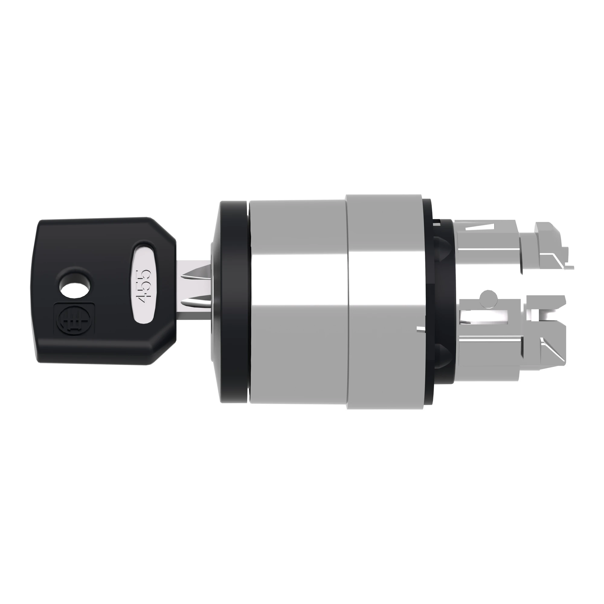 Schneider Electric ZB4BG02 Key switch, front element, Harmony XB4, metal, 22mm, black, 2 positions, latching (img_004) Schneider Electric ZB4BG02 Key switch, front element, Harmony XB4, metal, 22mm, black, 2 positions, latching (img_004)
