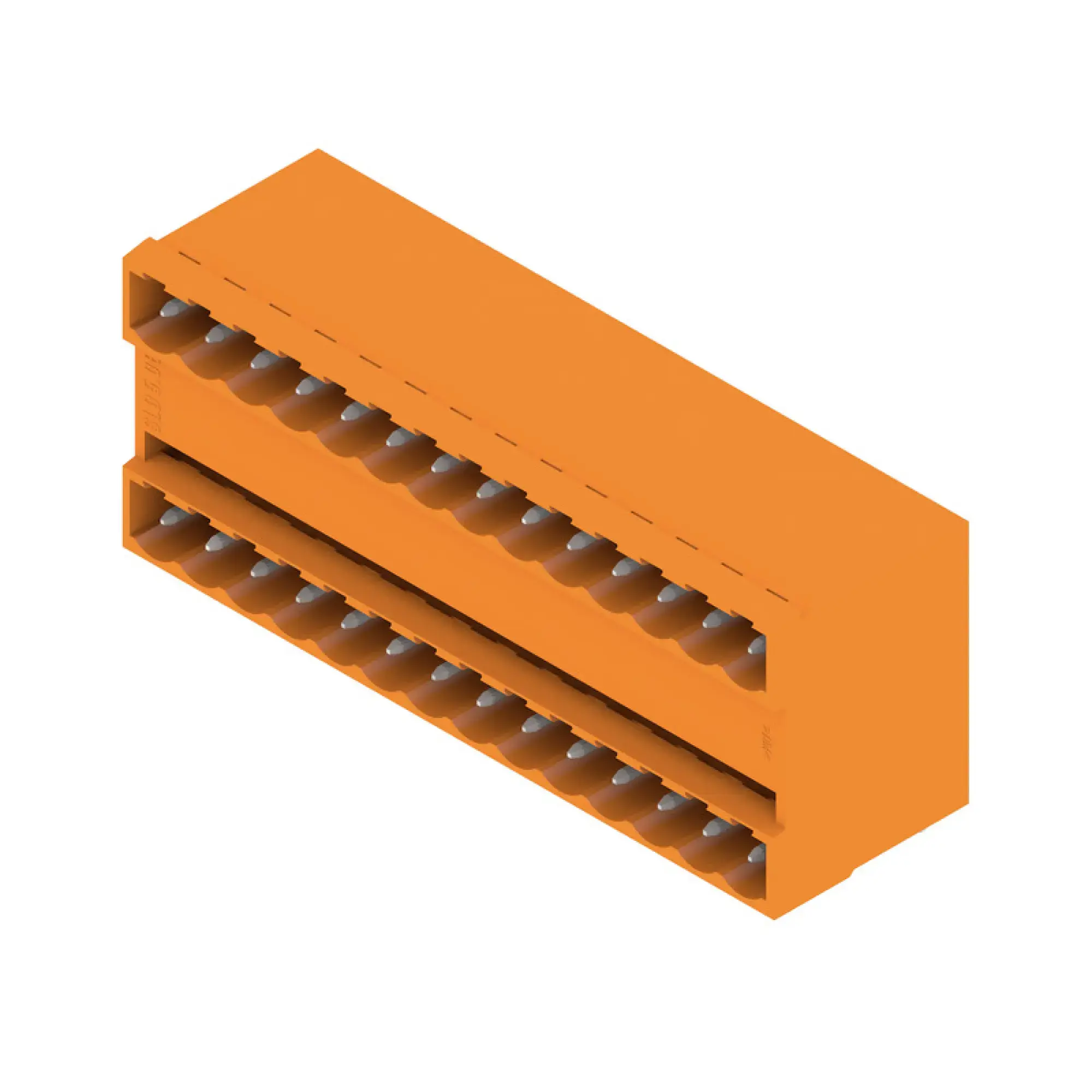 Weidmüller 1601910000 PCB connector (board connection), 250 V, 11 A, Pitch in mm: 5.08, Number of poles: 28, THT solder connection, Box (img_001) Weidmüller 1601910000 PCB connector (board connection), 250 V, 11 A, Pitch in mm: 5.08, Number of poles: 28, THT solder connection, Box (img_001)
