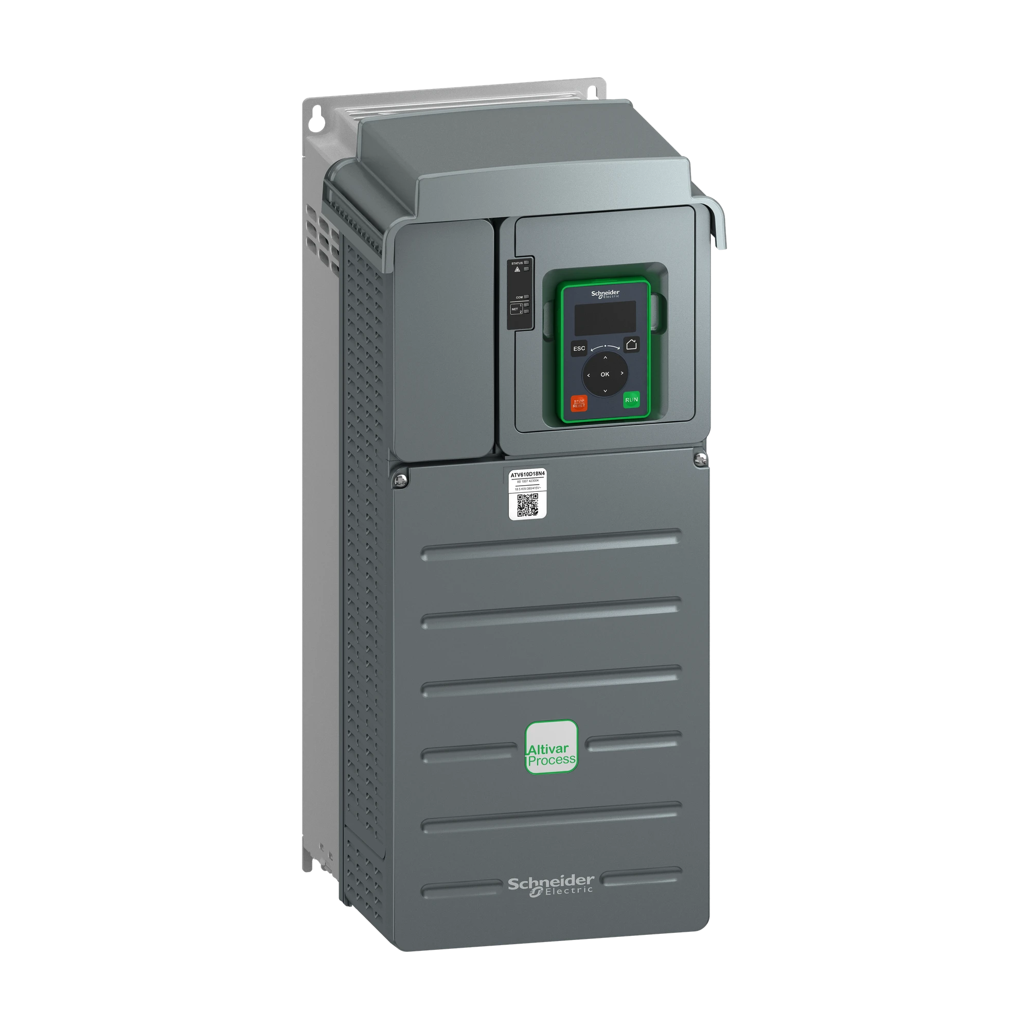 Schneider Electric ATV610D18N4 Frequenzumrichter, Easy Altivar 610, 18,5kW, 380-460V AC, IP20 (img_001) Schneider Electric ATV610D18N4 Frequenzumrichter, Easy Altivar 610, 18,5kW, 380-460V AC, IP20 (img_001)