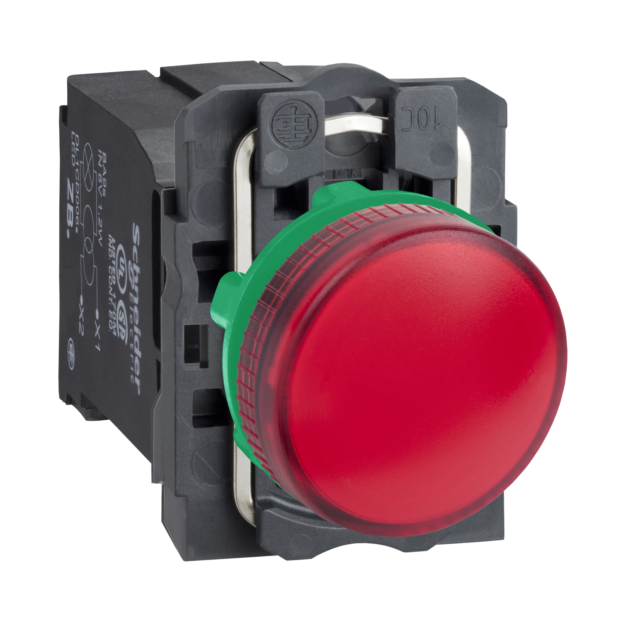Schneider Electric XB5AV44 Signal indicator, Harmony XB5, plastic, red, 22mm, BA9s incandescent lamp, smooth dome, 230V AC (img_001) Schneider Electric XB5AV44 Signal indicator, Harmony XB5, plastic, red, 22mm, BA9s incandescent lamp, smooth dome, 230V AC (img_001)