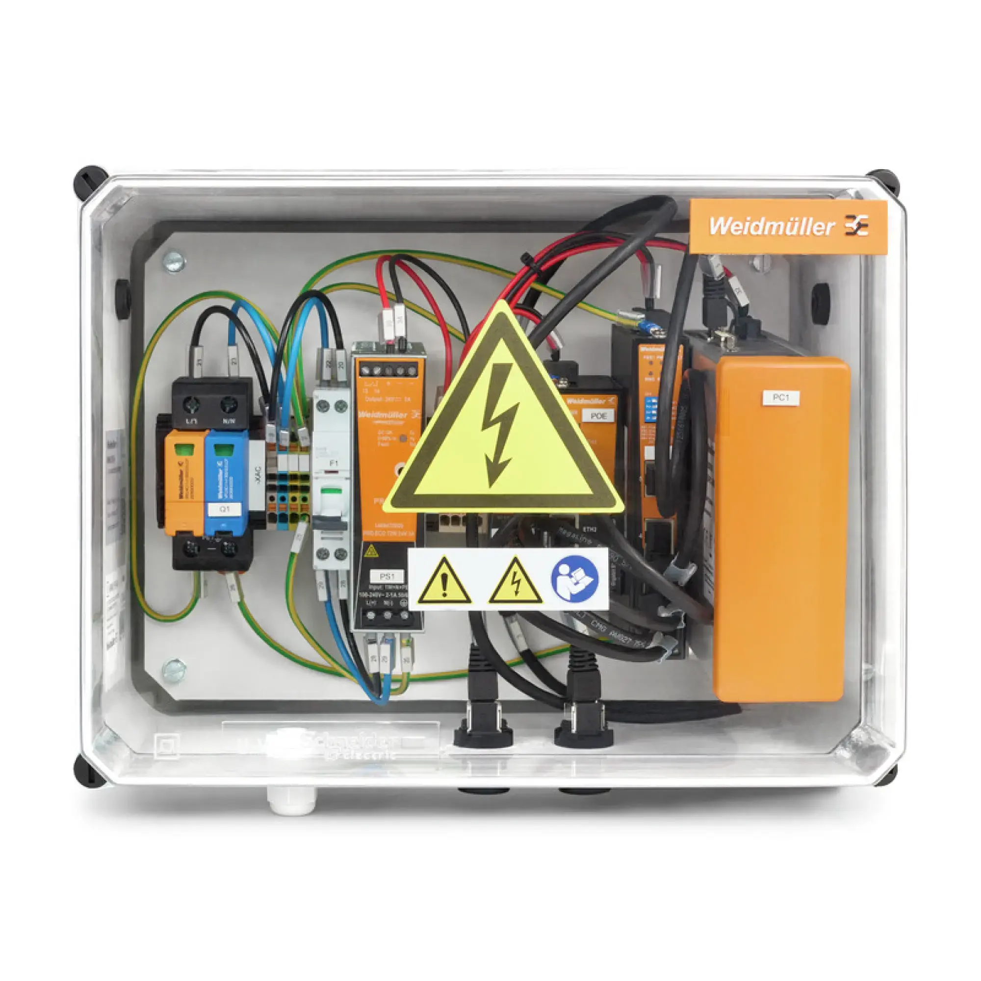 Weidmüller 8000135185 Combiner Box (Photovoltaik), 230 V AC, Surge protection, Battery powered, Current monitoring, Monitoring components, Voltage monitoring, Limit value m (img_001) Weidmüller 8000135185 Combiner Box (Photovoltaik), 230 V AC, Surge protection, Battery powered, Current monitoring, Monitoring components, Voltage monitoring, Limit value m (img_001)