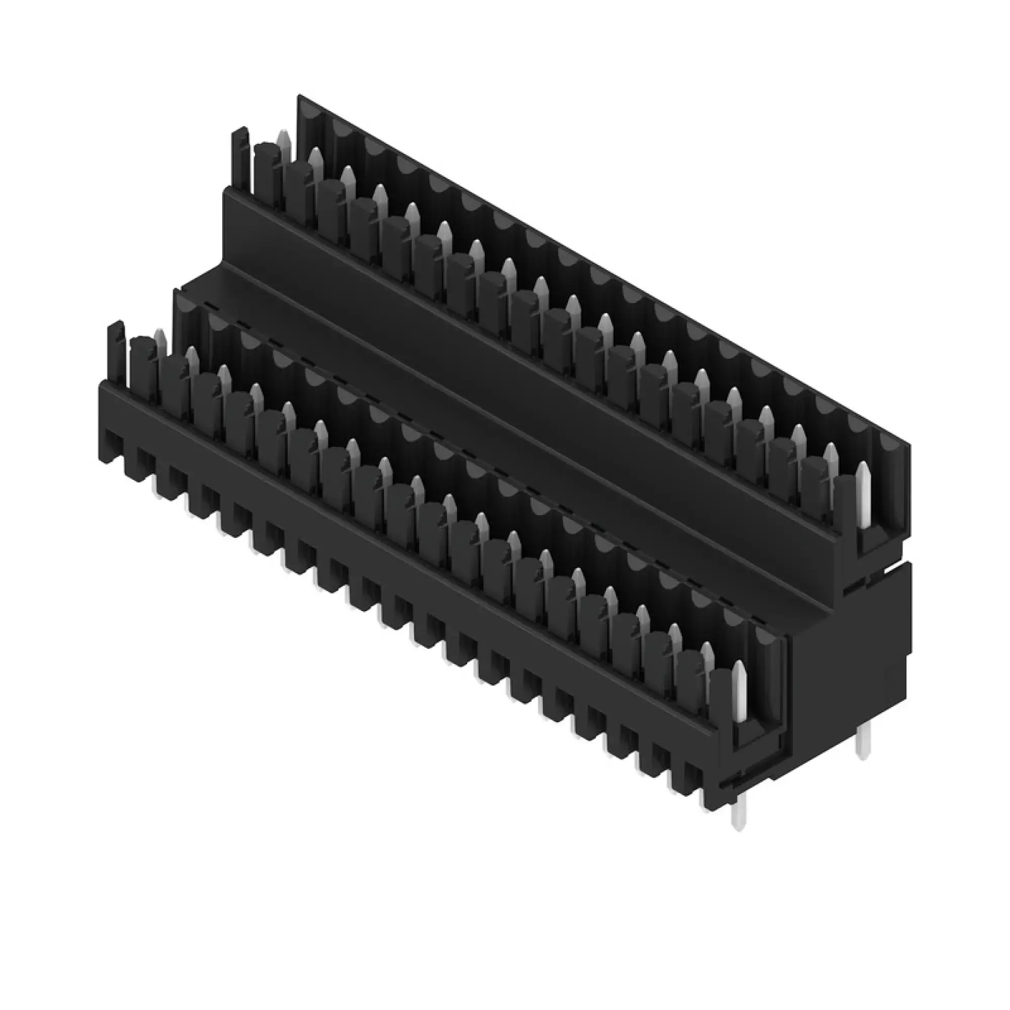 Weidmüller 1698920000 PCB connector (board connection), 160 V, 10.5 A, Pitch in mm: 3.50, Number of poles: 38, THT solder connection, Box (img_001)
