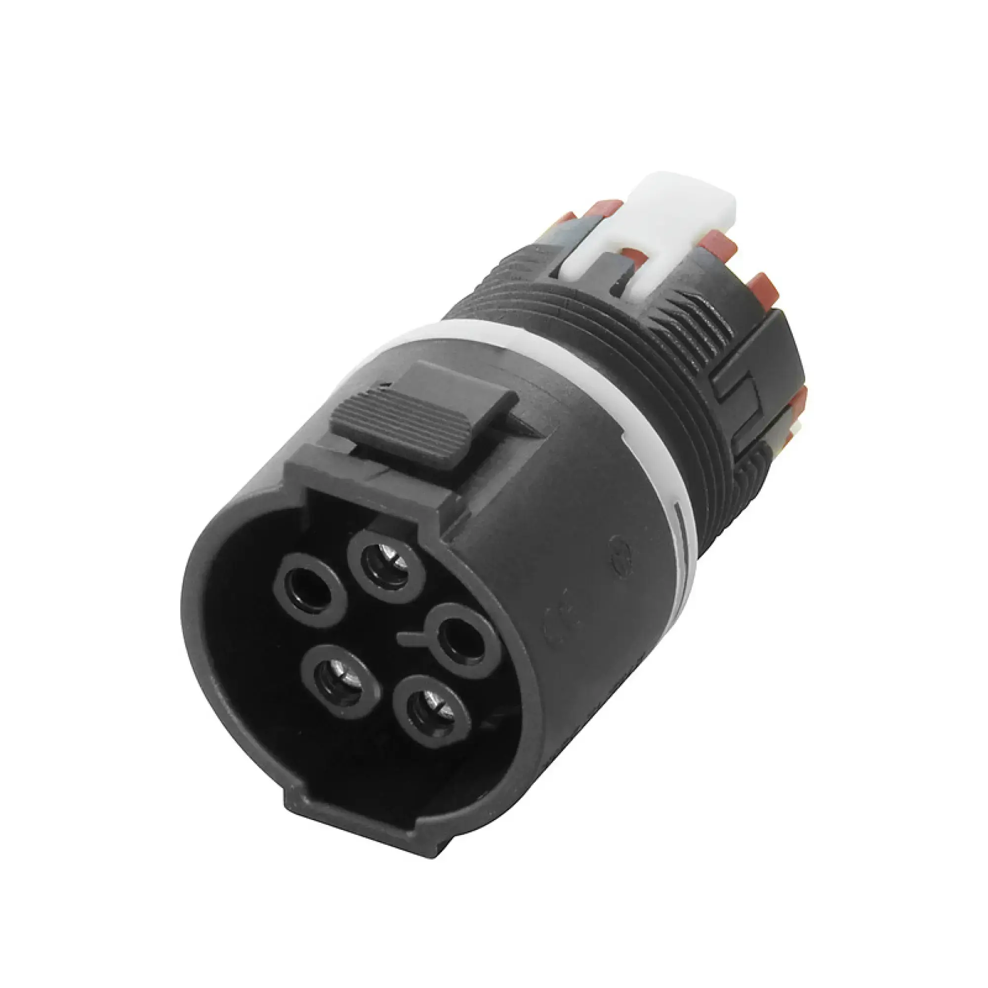 Weidmüller 2891840000 Round plug (field customisable), none, Lever clamp, SNAP IN, Number of poles: 3, IP68, Shield connection: No (img_001)