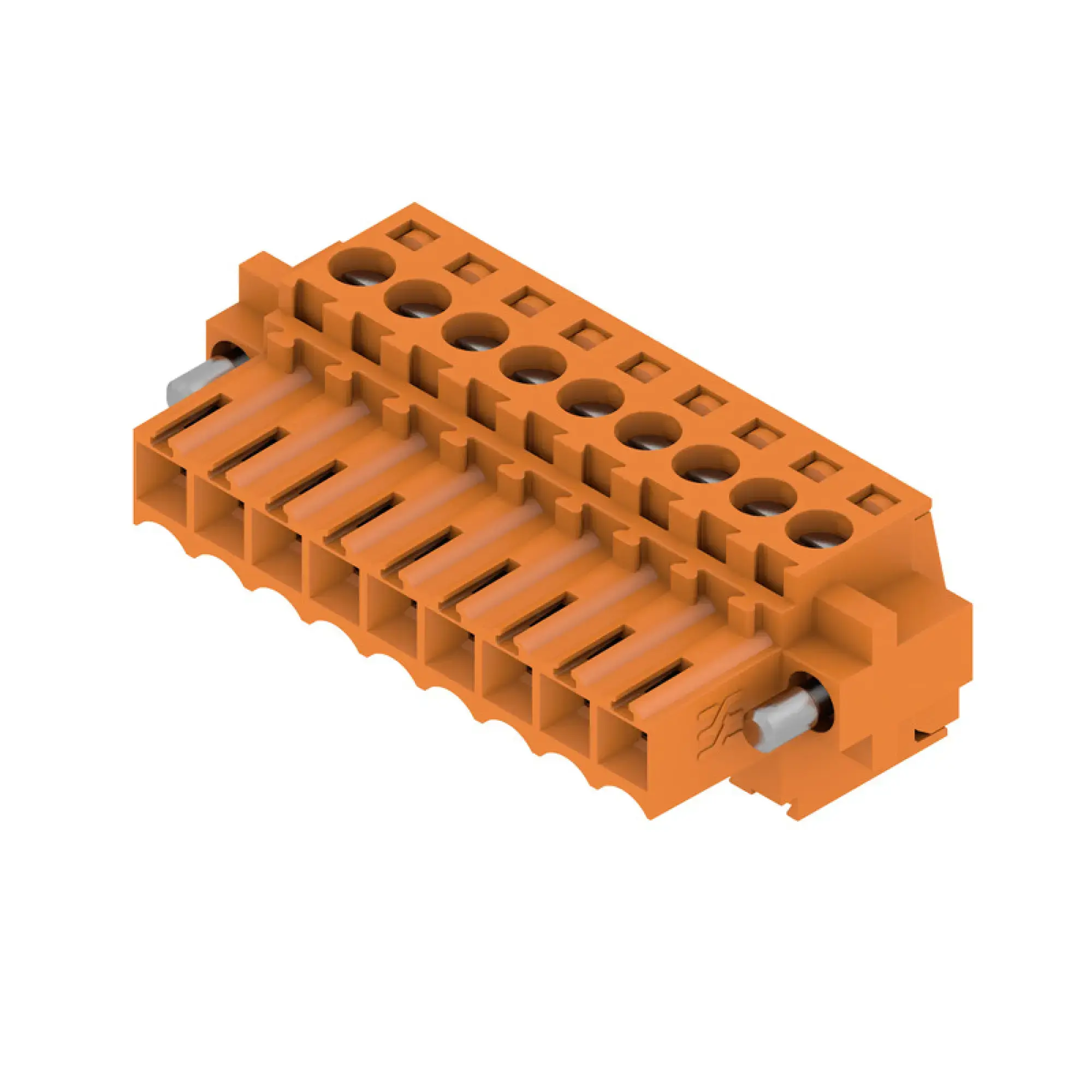 Weidmüller 1606710000 PCB connector (wire connection), 160 V, 17 A, Pitch in mm: 3.50, 1.5 mm², Number of poles: 9, Clamping yoke connection, Box (img_001)
