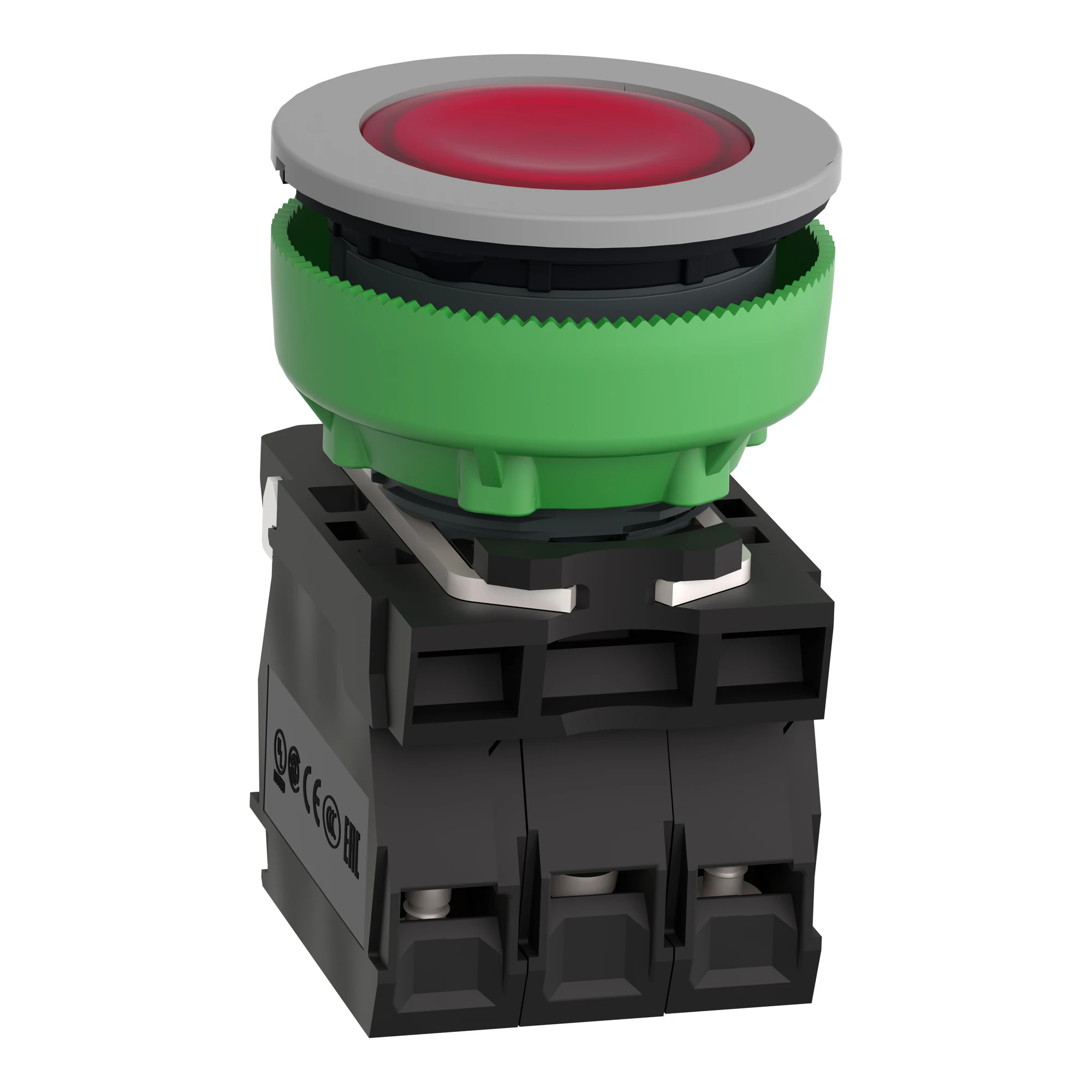 Schneider Electric XB5FW34B5C0 Illuminated Push Button, Harmony XB5F, Plastic, Antimicrobial, Light Grey, Red, 30mm, Universal LED, 1NC + 1NO, 24V ACDC (img_005) Schneider Electric XB5FW34B5C0 Illuminated Push Button, Harmony XB5F, Plastic, Antimicrobial, Light Grey, Red, 30mm, Universal LED, 1NC + 1NO, 24V ACDC (img_005)