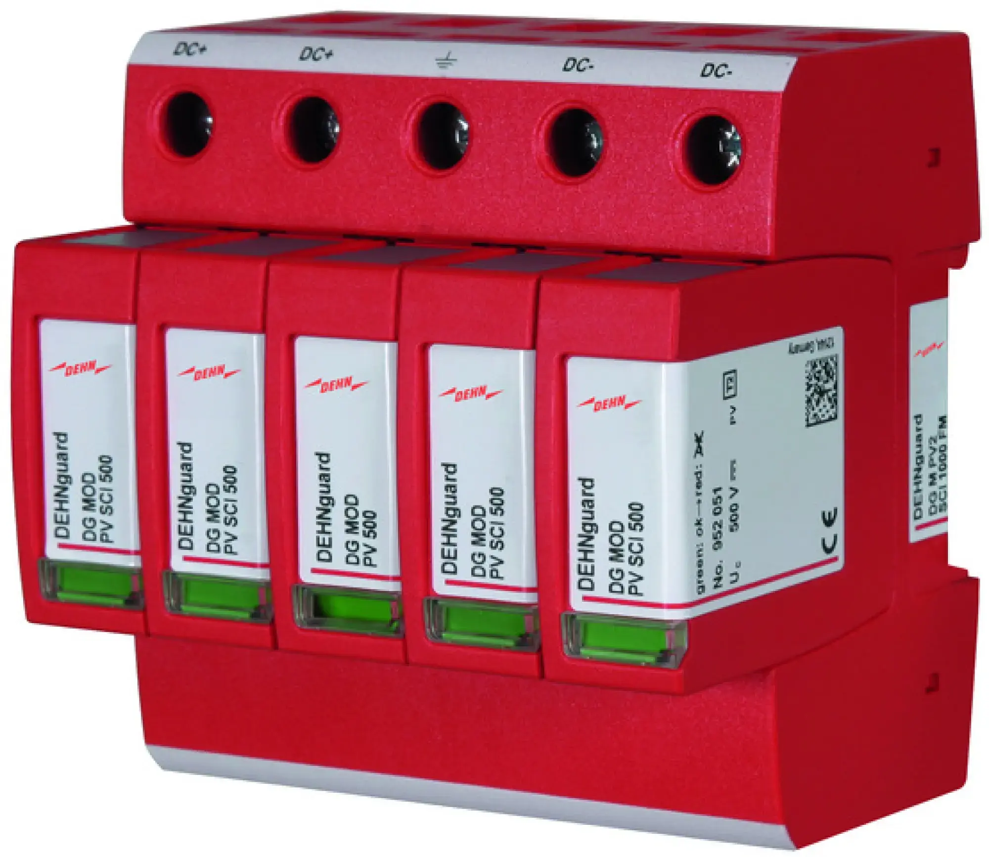 Dehn 952519 DEHNguard M multipole type 2 surge arrester for PV systems up to 1000V d.c. (img_001)