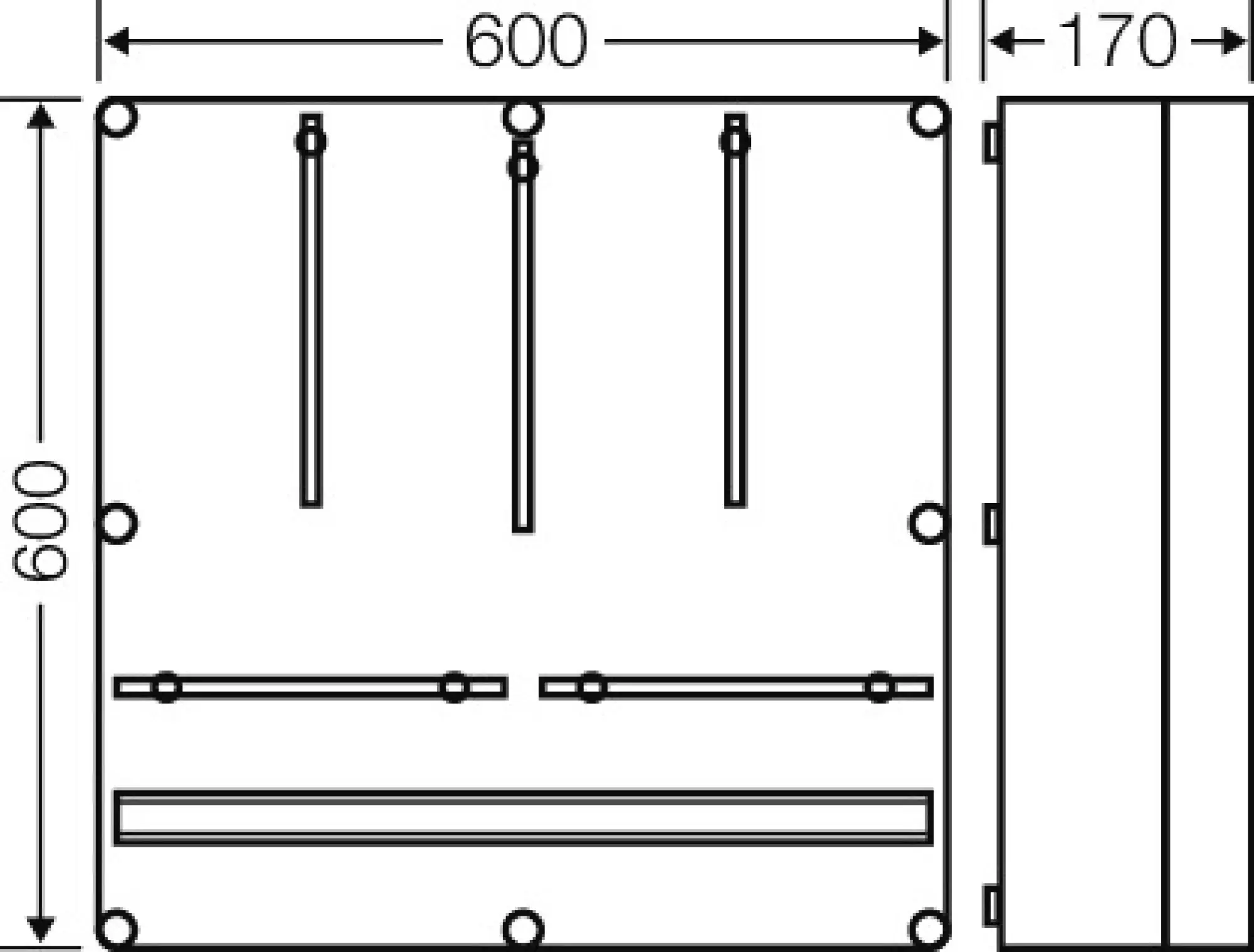 Hensel 2000086 Mi-Zählergehäuse, 600x600x170mm außen, Zählereinbautiefe 146 mm Mi 2800 (img_003) Hensel 2000086 Mi-Zählergehäuse, 600x600x170mm außen, Zählereinbautiefe 146 mm Mi 2800 (img_003)