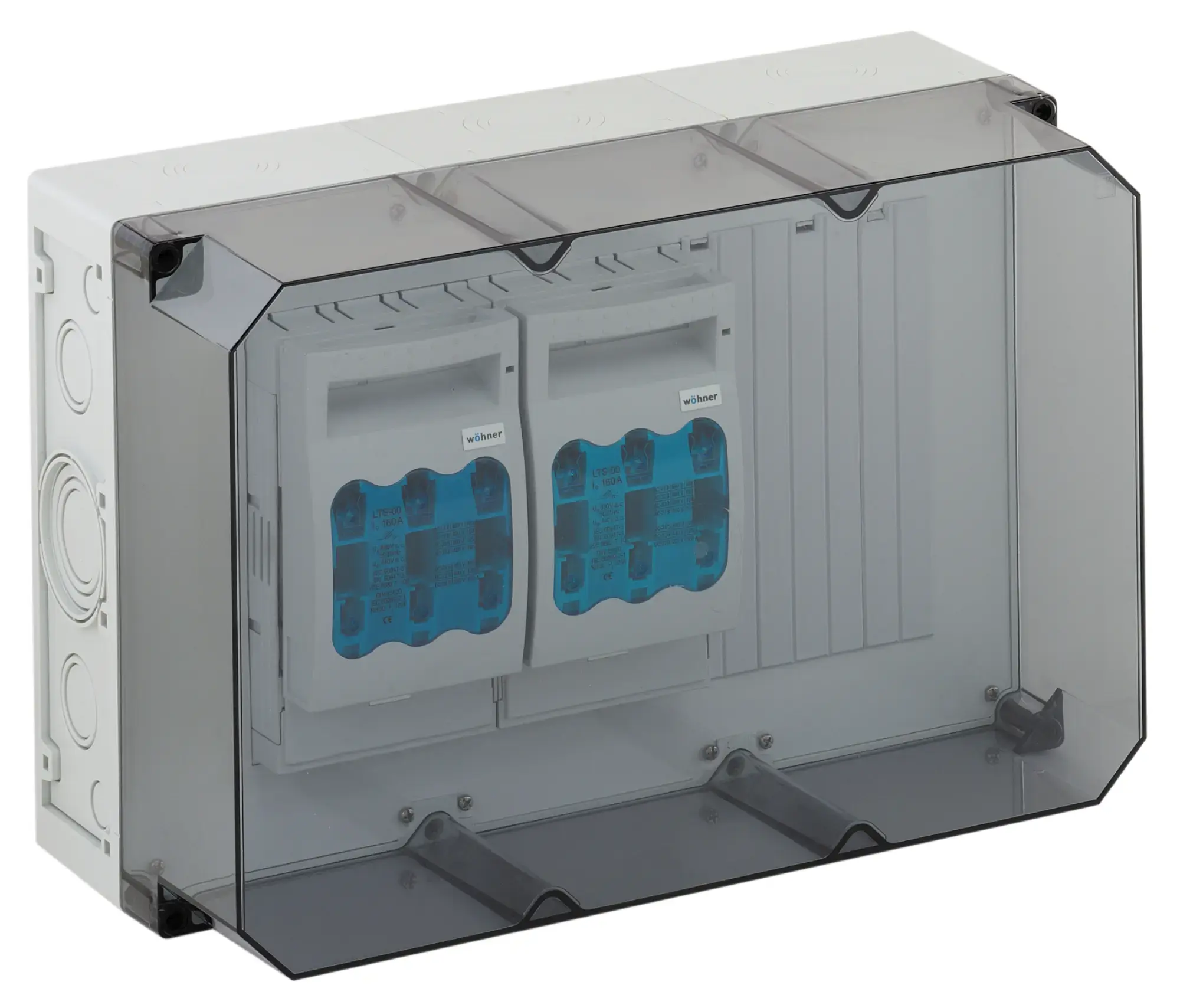 Spelsberg 76632501 Fuse enclosure, transparent, Type of protection IP54/IP65 , Impact strength IK08, Protection class II, Rated voltage 690V AC, Halogen free (img_001) Spelsberg 76632501 Fuse enclosure, transparent, Type of protection IP54/IP65 , Impact strength IK08, Protection class II, Rated voltage 690V AC, Halogen free (img_001)