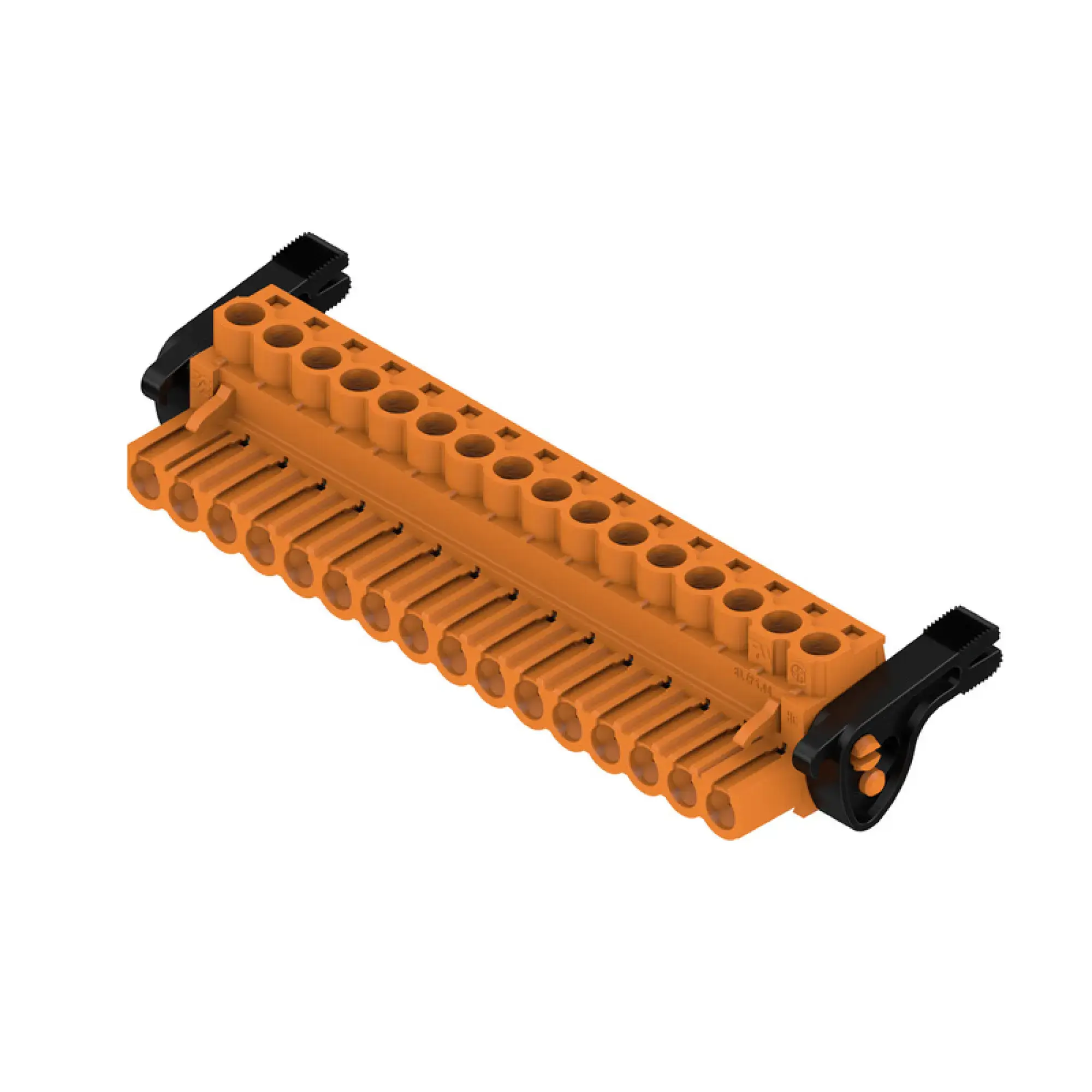 Weidmüller 1956230000 PCB connector (wire connection), 320 V, 23 A, Pitch in mm: 5.00, 4 mm², Number of poles: 16, Clamping yoke connection, Box (img_001) Weidmüller 1956230000 PCB connector (wire connection), 320 V, 23 A, Pitch in mm: 5.00, 4 mm², Number of poles: 16, Clamping yoke connection, Box (img_001)