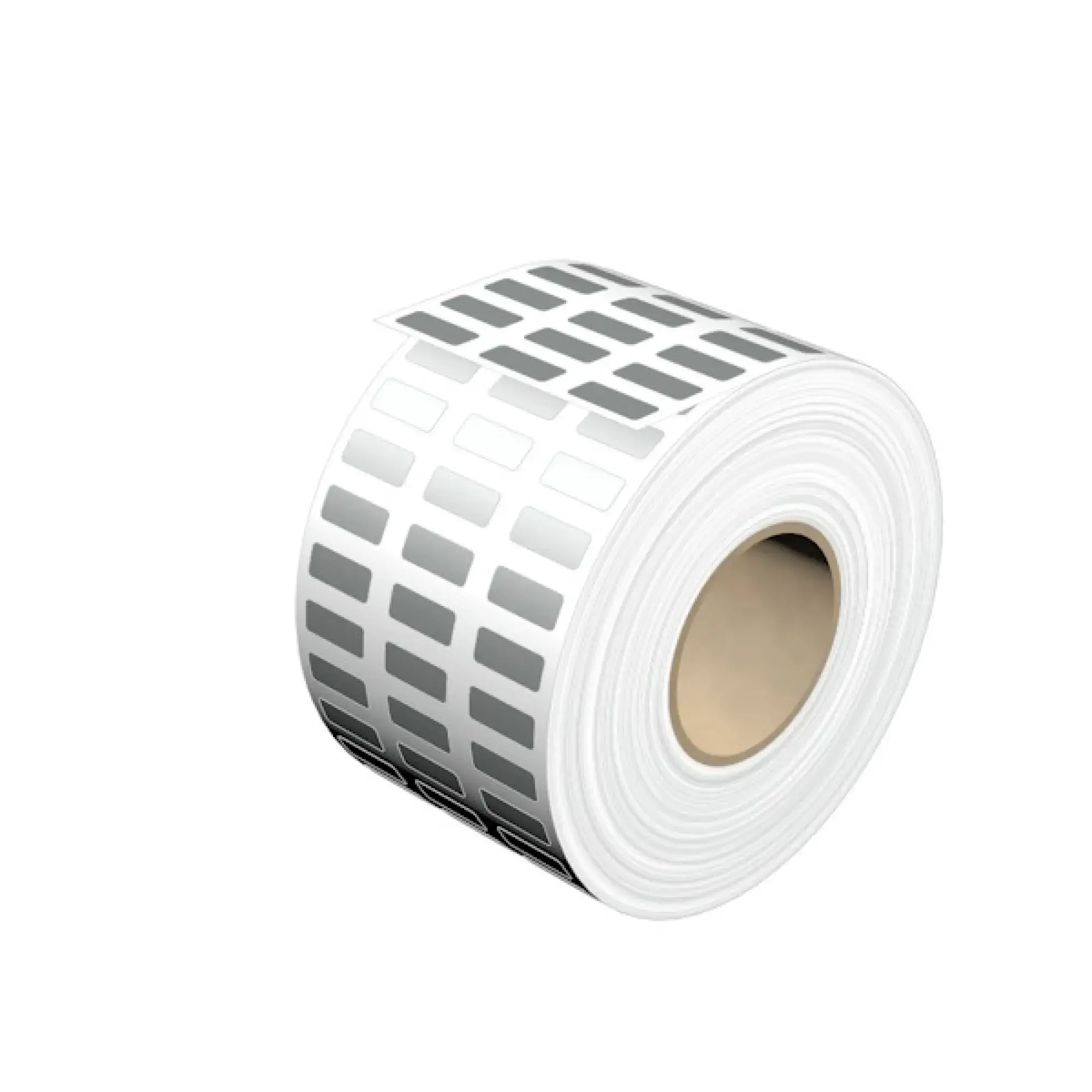 Weidmüller 1753230001 Device marking, Width: 15 mm, Polyester, silver, Operating temperature range: -40...150 °C (img_001)
