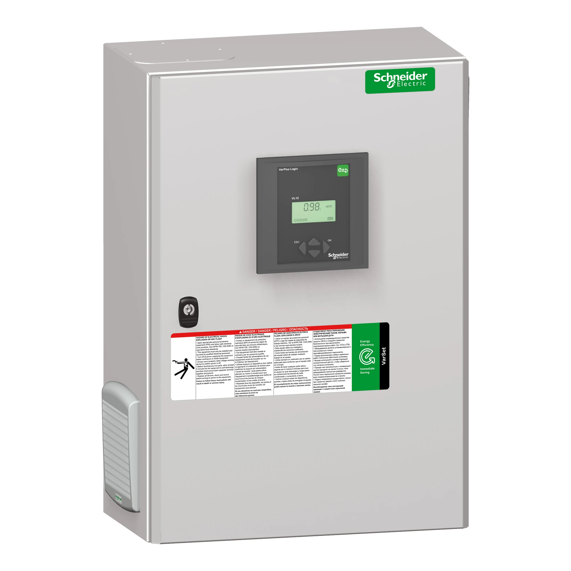 Schneider Electric VLVAW0N03501AA Compensation system for cars, PowerLogic PFC, 9kvar, LS, 400V, 50Hz (img_001) Schneider Electric VLVAW0N03501AA Compensation system for cars, PowerLogic PFC, 9kvar, LS, 400V, 50Hz (img_001)