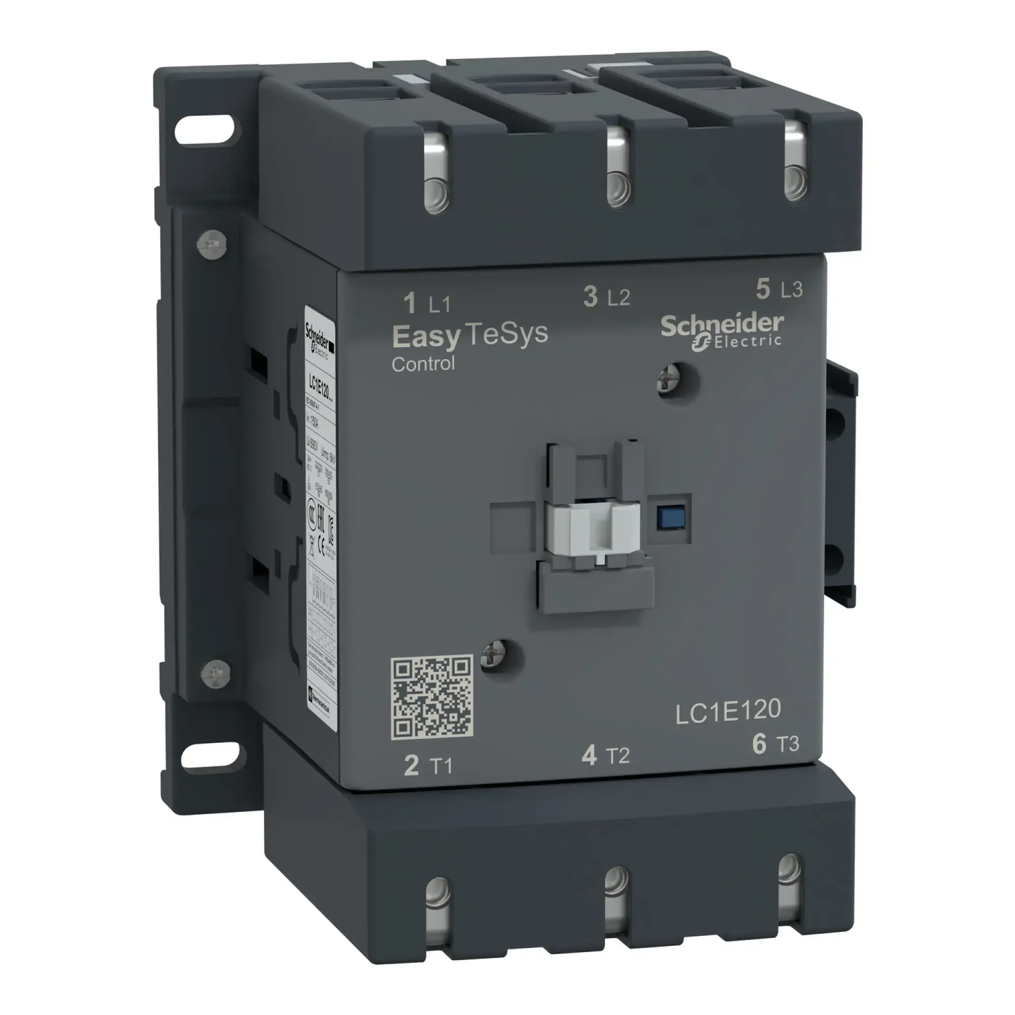 Schneider Electric LC1E120Q5 Easy TeSys Leistungsschütz 3P 120A 380V AC 50Hz (img_002)
