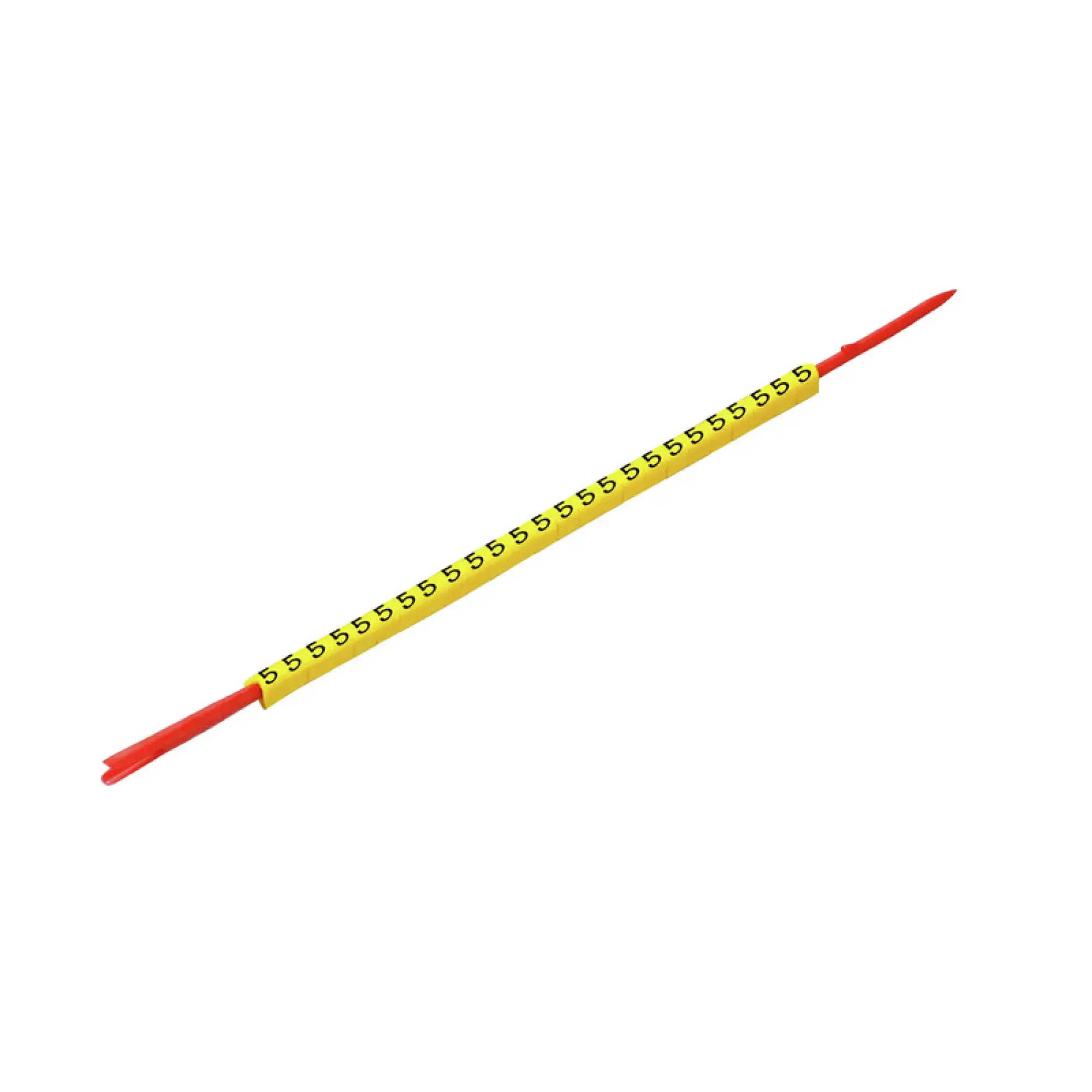 Weidmüller 0560001522 Mounting mandrel, 1.3 - 3 mm, 3.4 mm, Printed characters: Numbers, 7, yellow (img_001) Weidmüller 0560001522 Mounting mandrel, 1.3 - 3 mm, 3.4 mm, Printed characters: Numbers, 7, yellow (img_001)