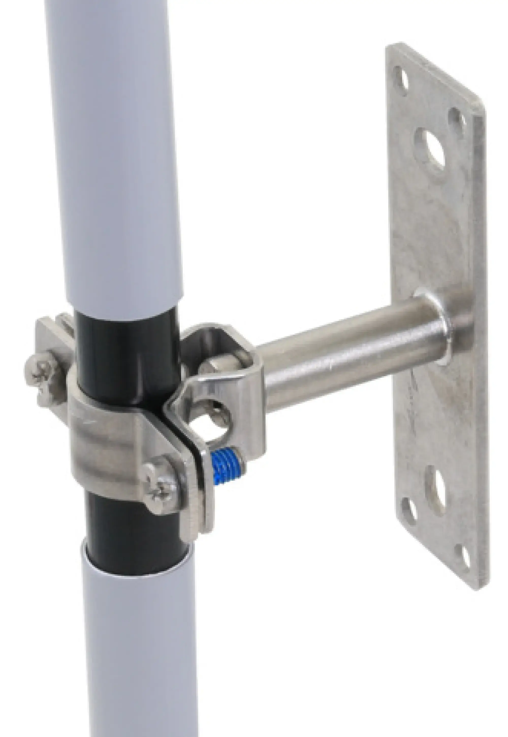 Dehn 275460 HVI-L+ Ex W55 holder f. Conductor D 18mm distance 55mm w. StSt fixing plate (img_003)