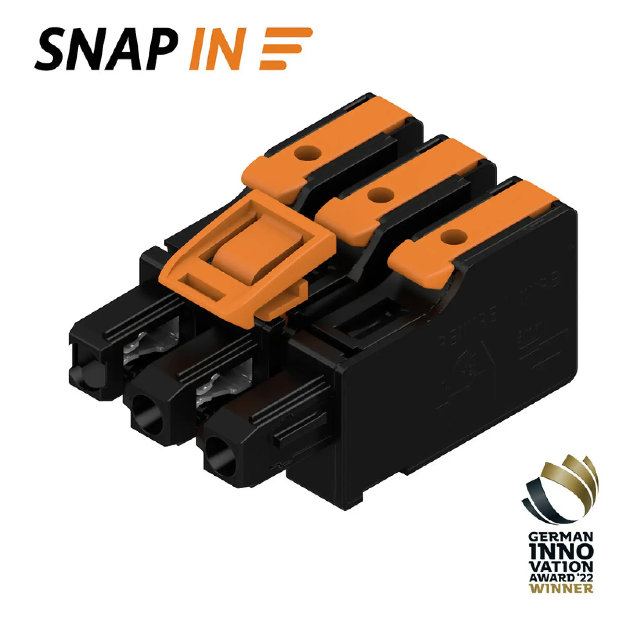 Weidmüller 8000078354 PCB connector (wire connection), 1000 V, 34.6 A, Pitch in mm: 7.50, 4 mm², Number of poles: 3, SNAP IN, Box (img_001) Weidmüller 8000078354 PCB connector (wire connection), 1000 V, 34.6 A, Pitch in mm: 7.50, 4 mm², Number of poles: 3, SNAP IN, Box (img_001)