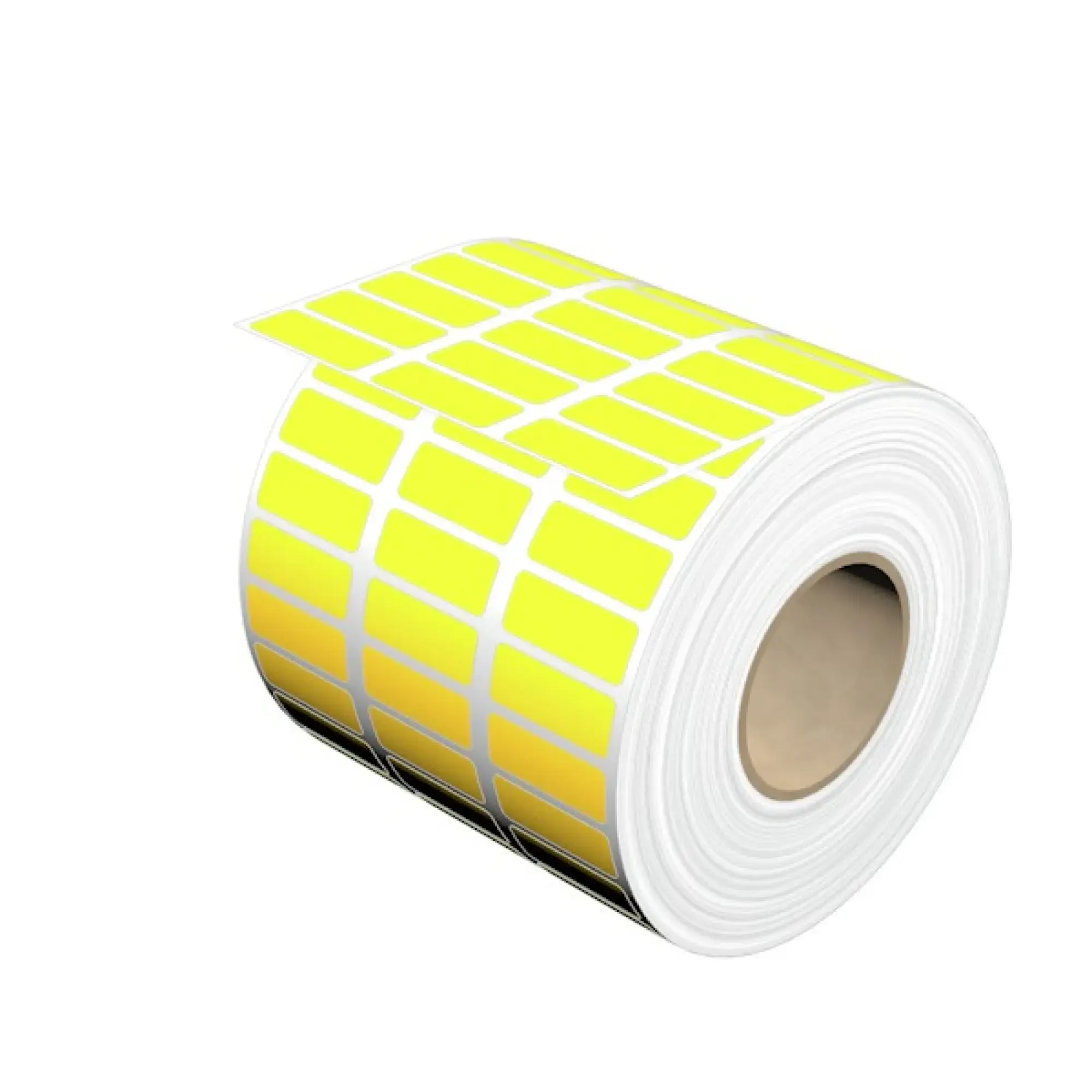 Weidmüller 1751761687 Device marking, Width: 26 mm, Polyester, yellow, Operating temperature range: -40...150 °C (img_001)