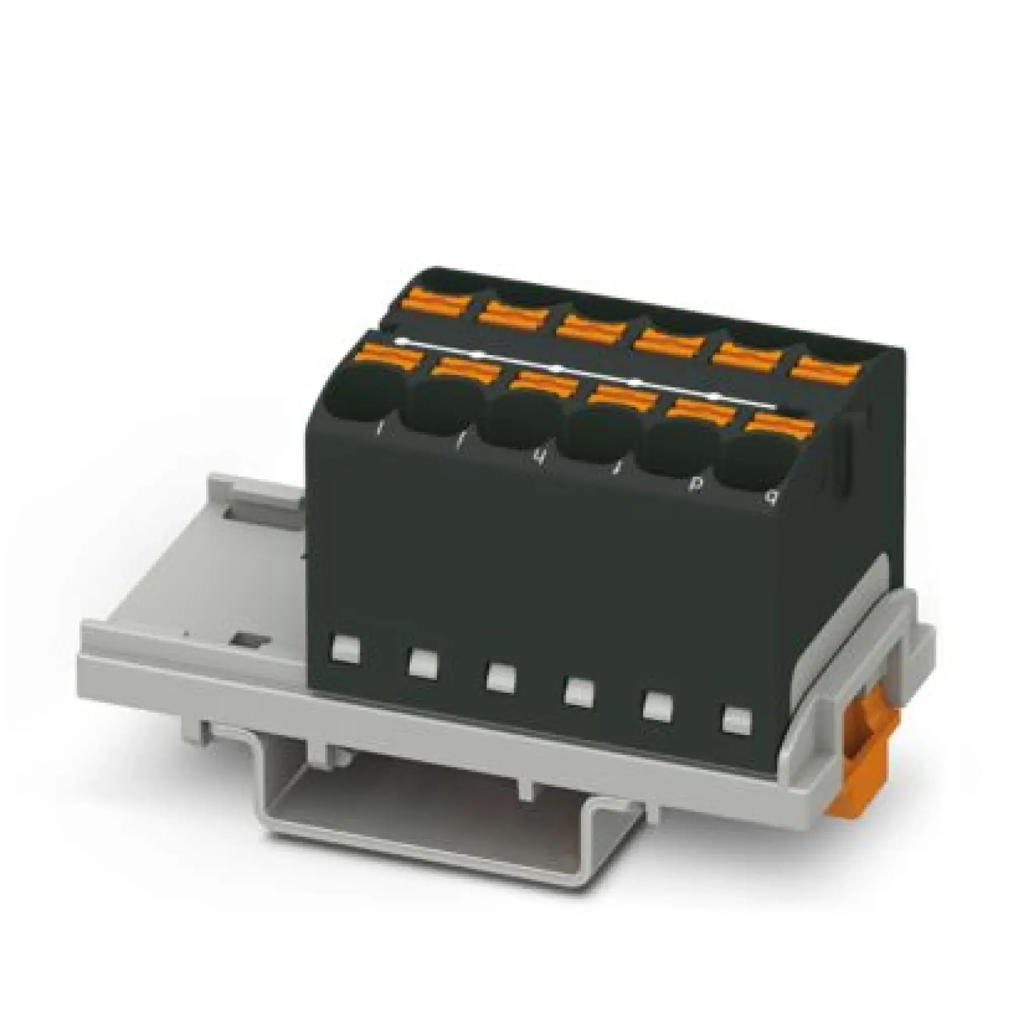 Phoenix Contact 3273562 Distribution block PTFIX 12X4-NS35 BK (img_001)