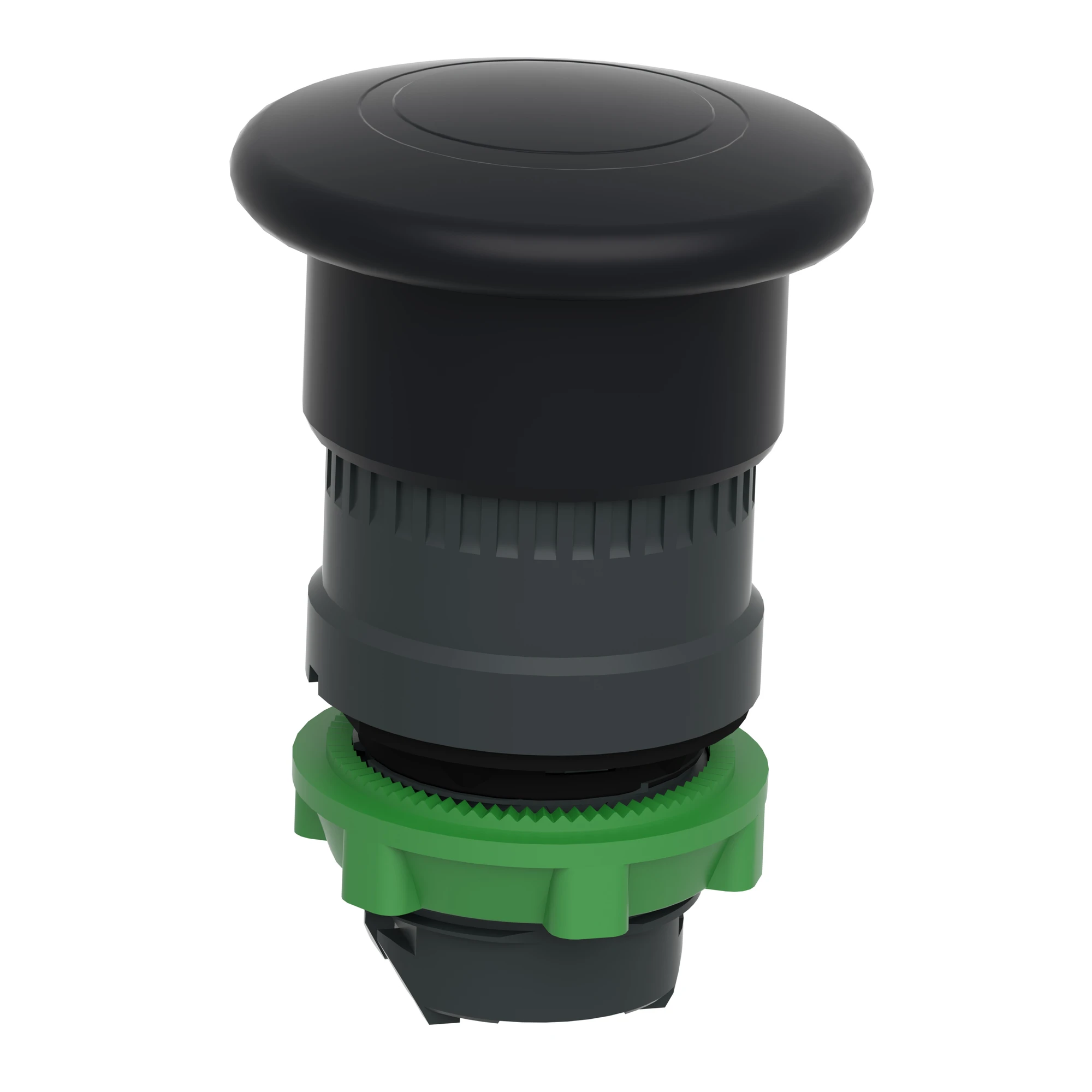 Schneider Electric ZB5AT2 Mushroom Pushbutton, Front element, Harmony XB5, Plastic, 22mm, black, Mushroom 40mm, Pull release (img_005)