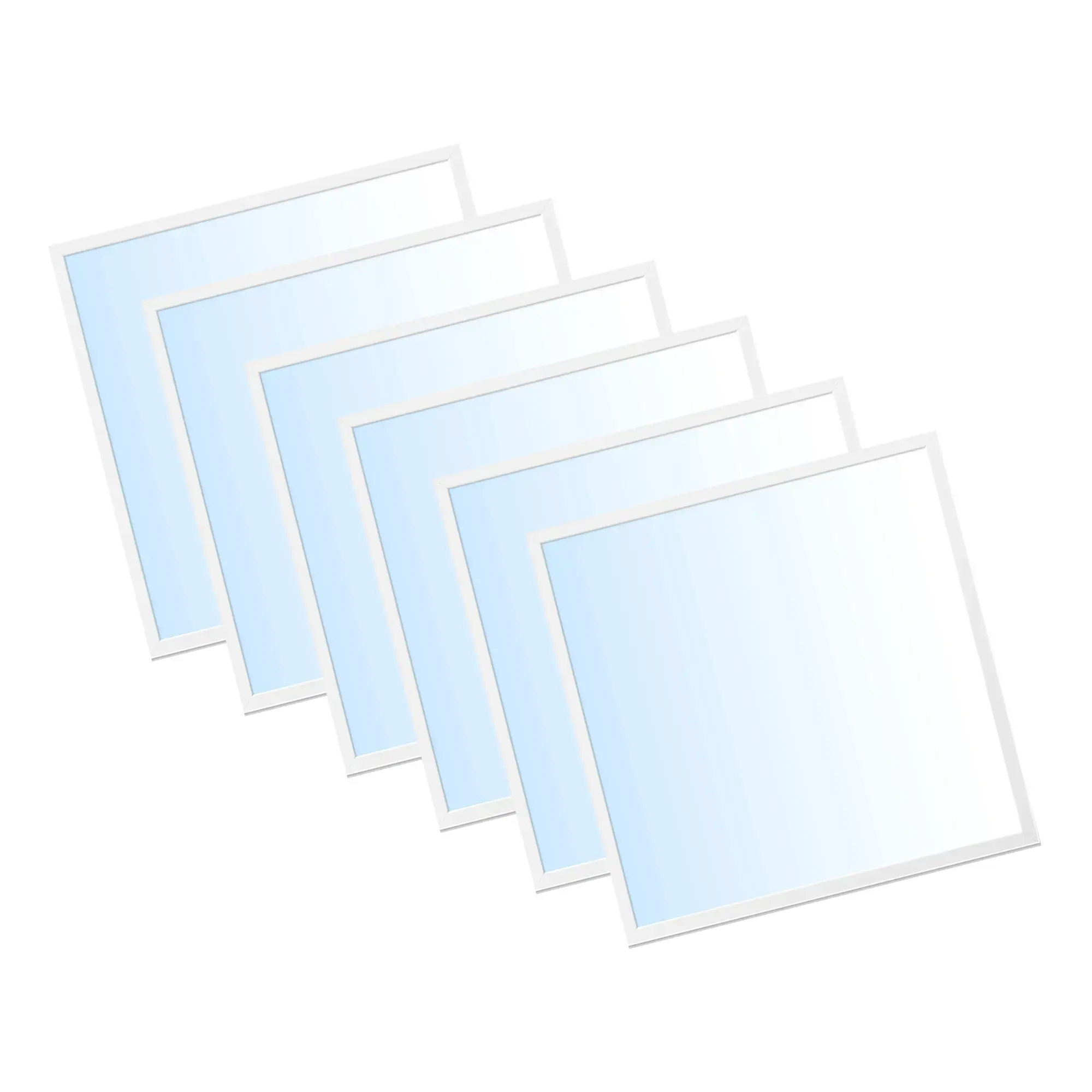 WSU Lights WS000003719-6 6-pack LED Panel, 60x60, cool white 6000K, 40W, 4400lm, UGR