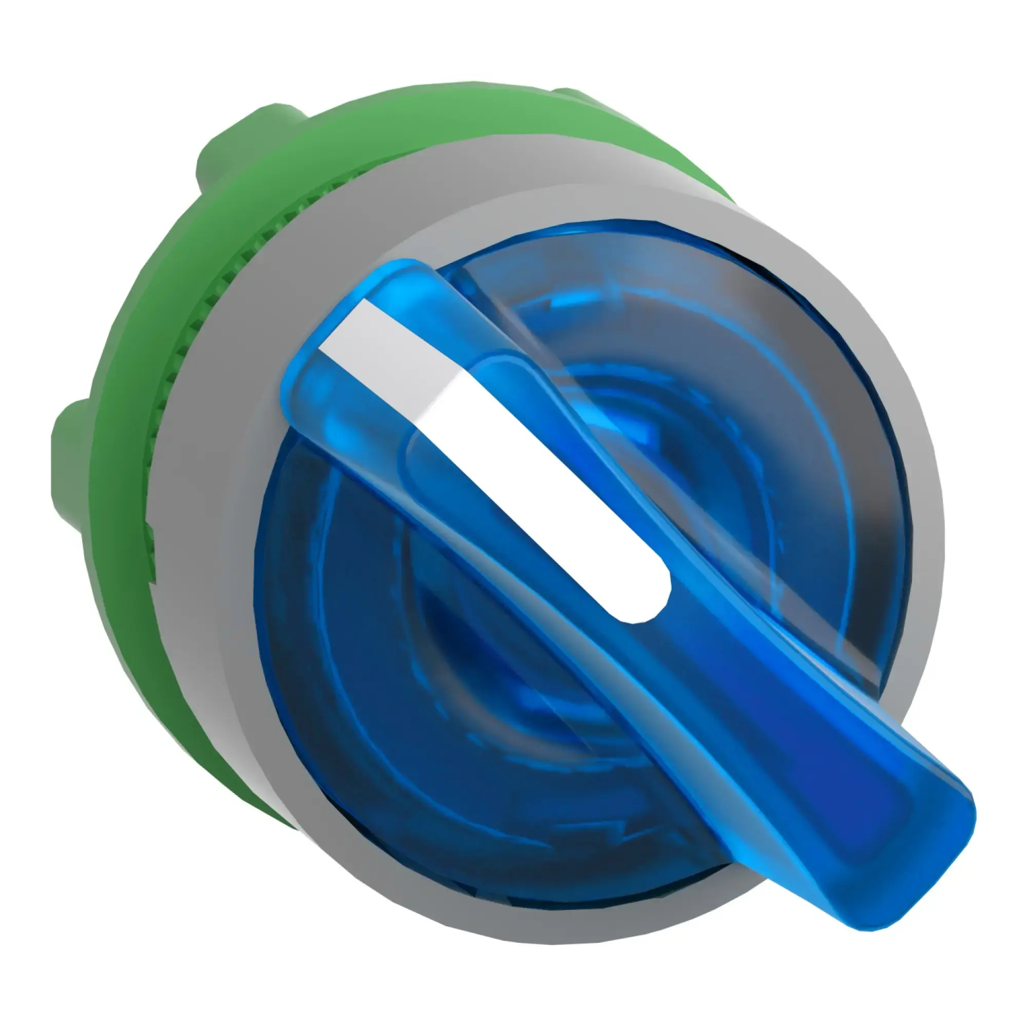 Schneider Electric ZB5AK1463C0 Illuminated Selector Switch, Front Element, Harmony XB5, Plastic, 22mm, Blue, For Universal LED, 2 Positions, Momentary (img_009) Schneider Electric ZB5AK1463C0 Illuminated Selector Switch, Front Element, Harmony XB5, Plastic, 22mm, Blue, For Universal LED, 2 Positions, Momentary (img_009)