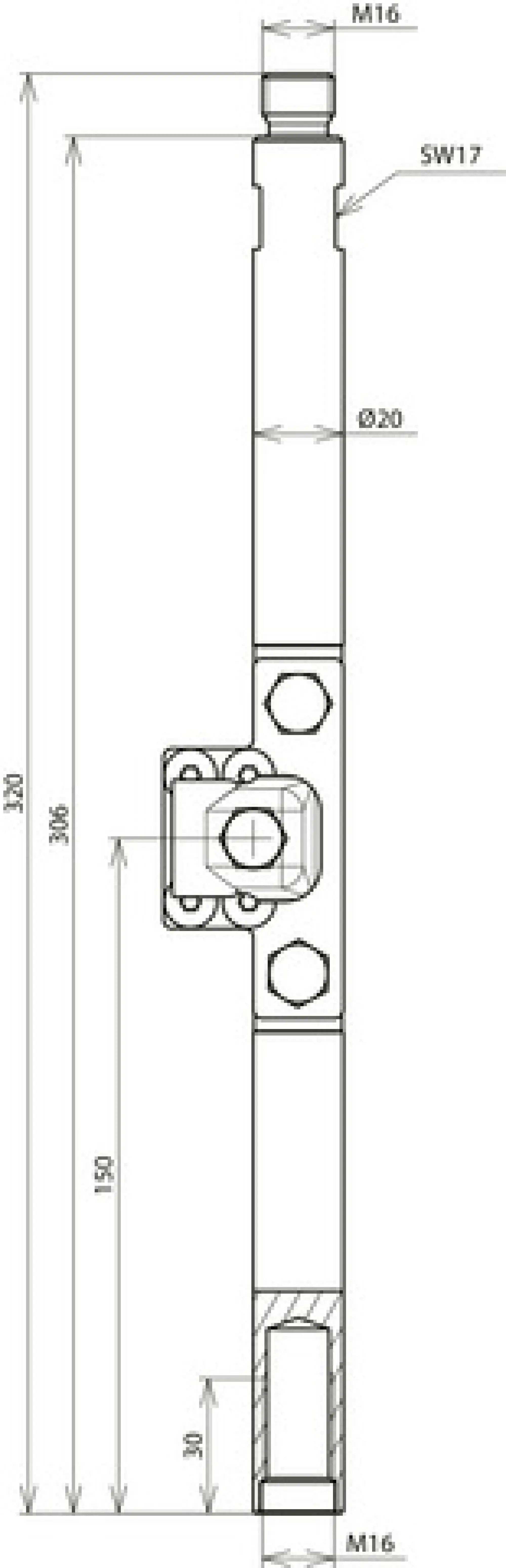 Dehn 621092 Connector for earth rod screwable HDG St(St/tZn) D20mm L320mm thread M16 (img_002) Dehn 621092 Connector for earth rod screwable HDG St(St/tZn) D20mm L320mm thread M16 (img_002)