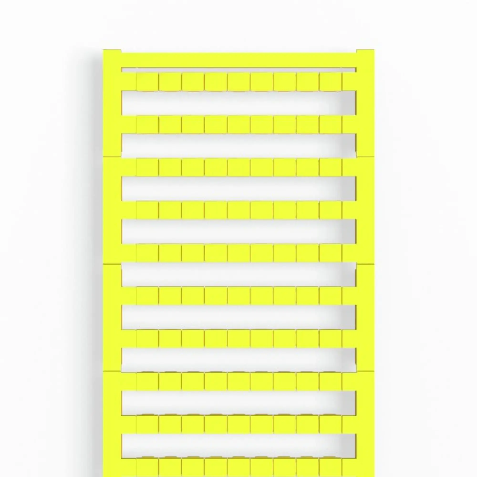 Weidmüller 1364020000 Terminal marking, yellow, Pitch in mm: 6.50, Printed characters: neutral, horizontal and vertical, Width: 6.5 mm, Height: 5 mm (img_001) Weidmüller 1364020000 Terminal marking, yellow, Pitch in mm: 6.50, Printed characters: neutral, horizontal and vertical, Width: 6.5 mm, Height: 5 mm (img_001)