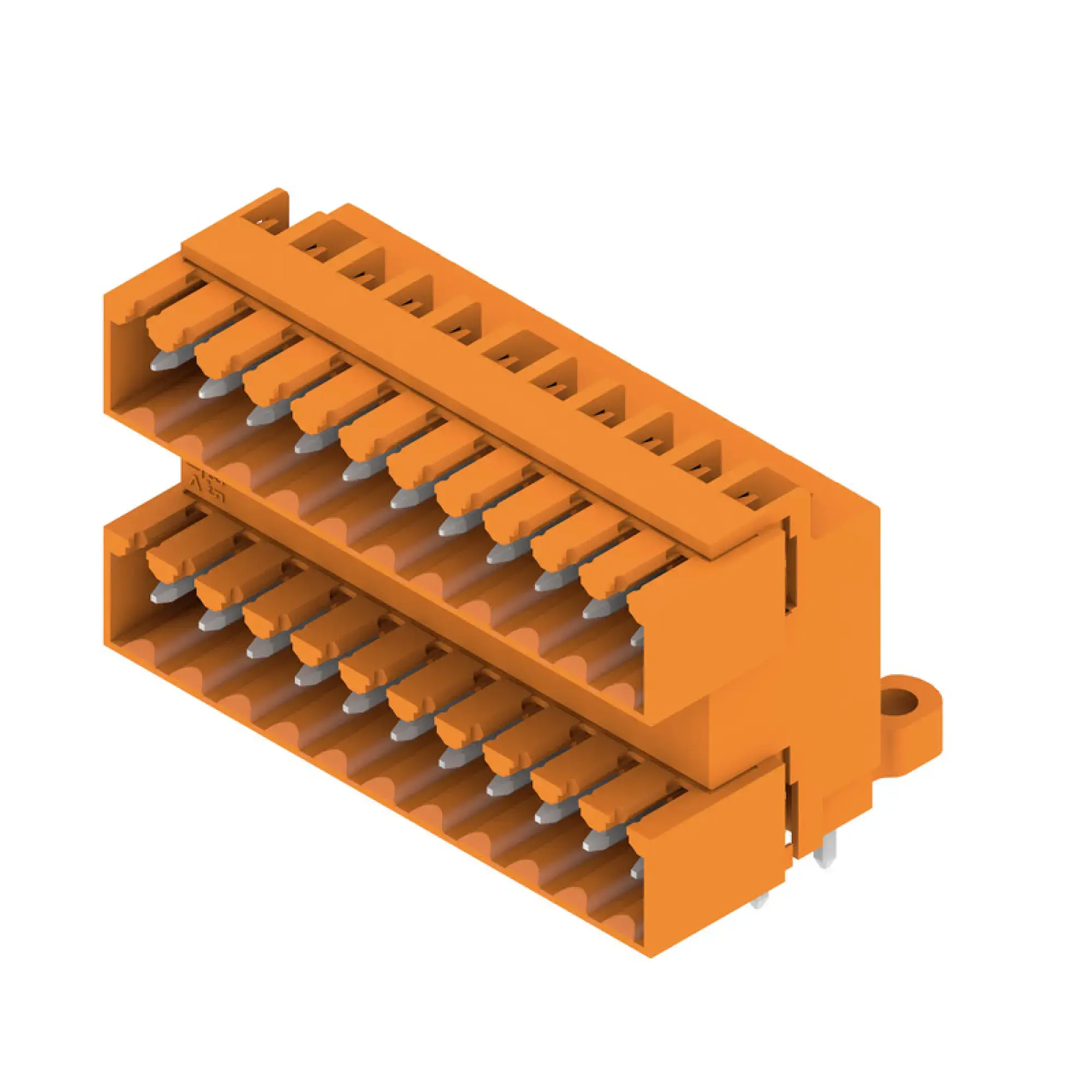 Weidmüller 1633670000 PCB connector (board connection), 160 V, 10.5 A, Pitch in mm: 3.50, Number of poles: 22, THT solder connection, Box (img_001)