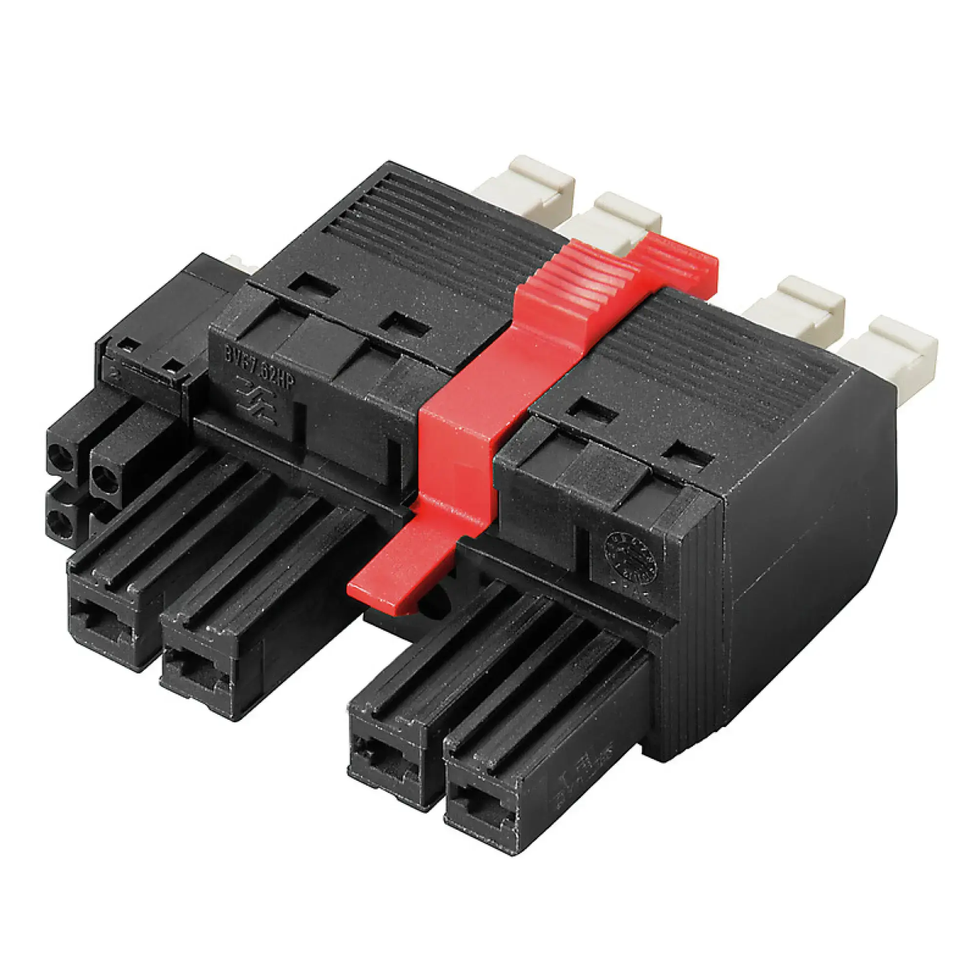 Weidmüller 2628900000 Hybrid connector (wire connection), 7.62 mm, Number of poles: 4, PUSH IN with actuator (img_001)