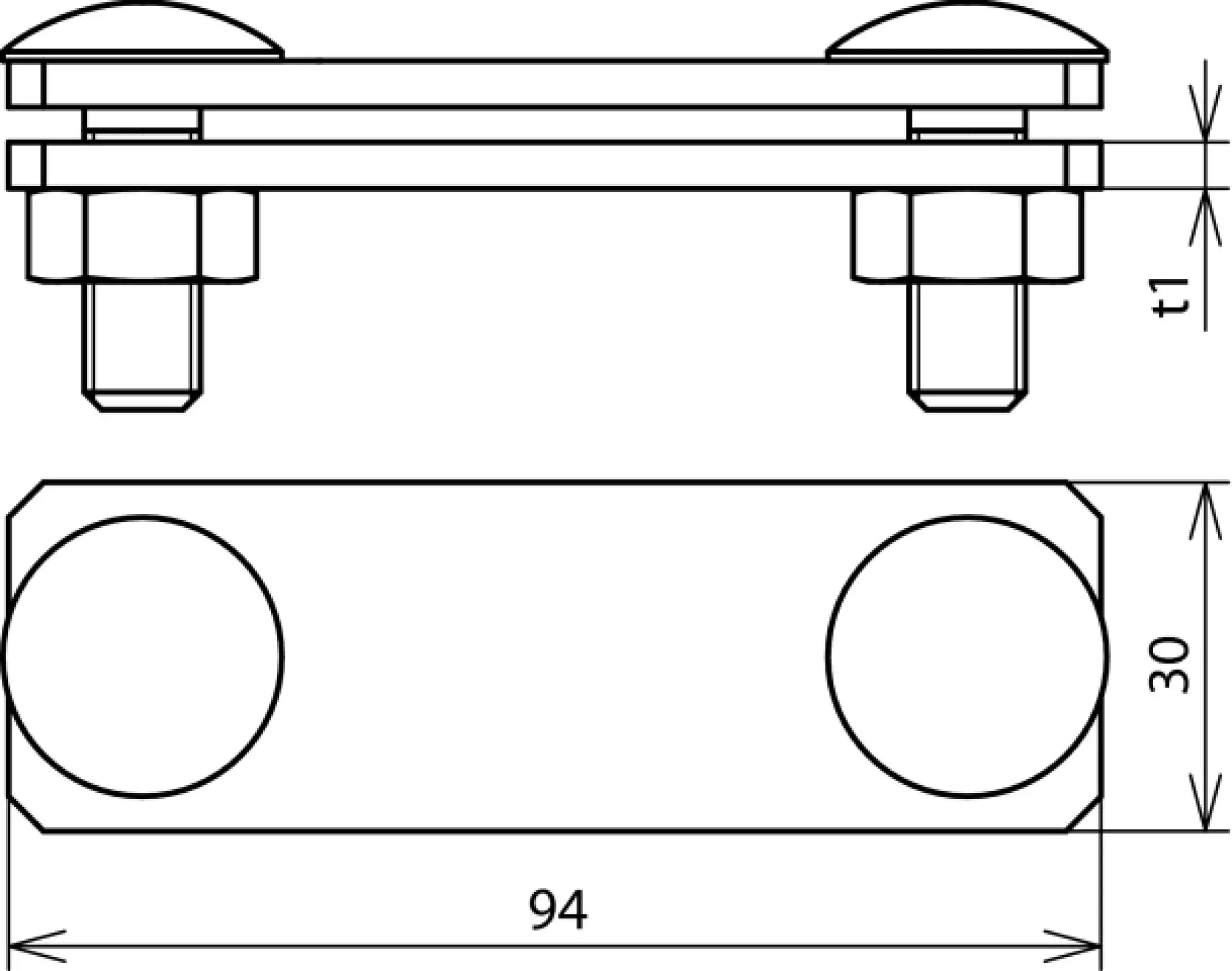 Dehn 308230 SV clamp St/tZn for Fl 30/Fl 30mm (img_004)