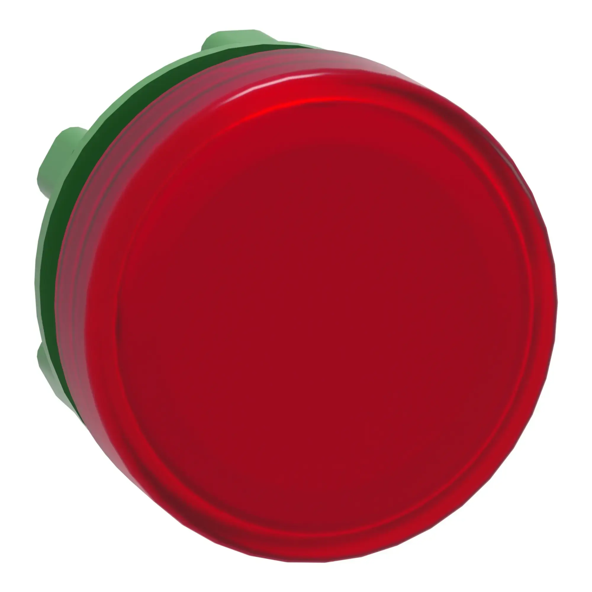 Schneider Electric ZB5AV043E Indicator Light, Front Element, Harmony XB5, Plastic, 22mm, Red, for Universal LED, Smooth Dome, for Insert Plate (img_009)