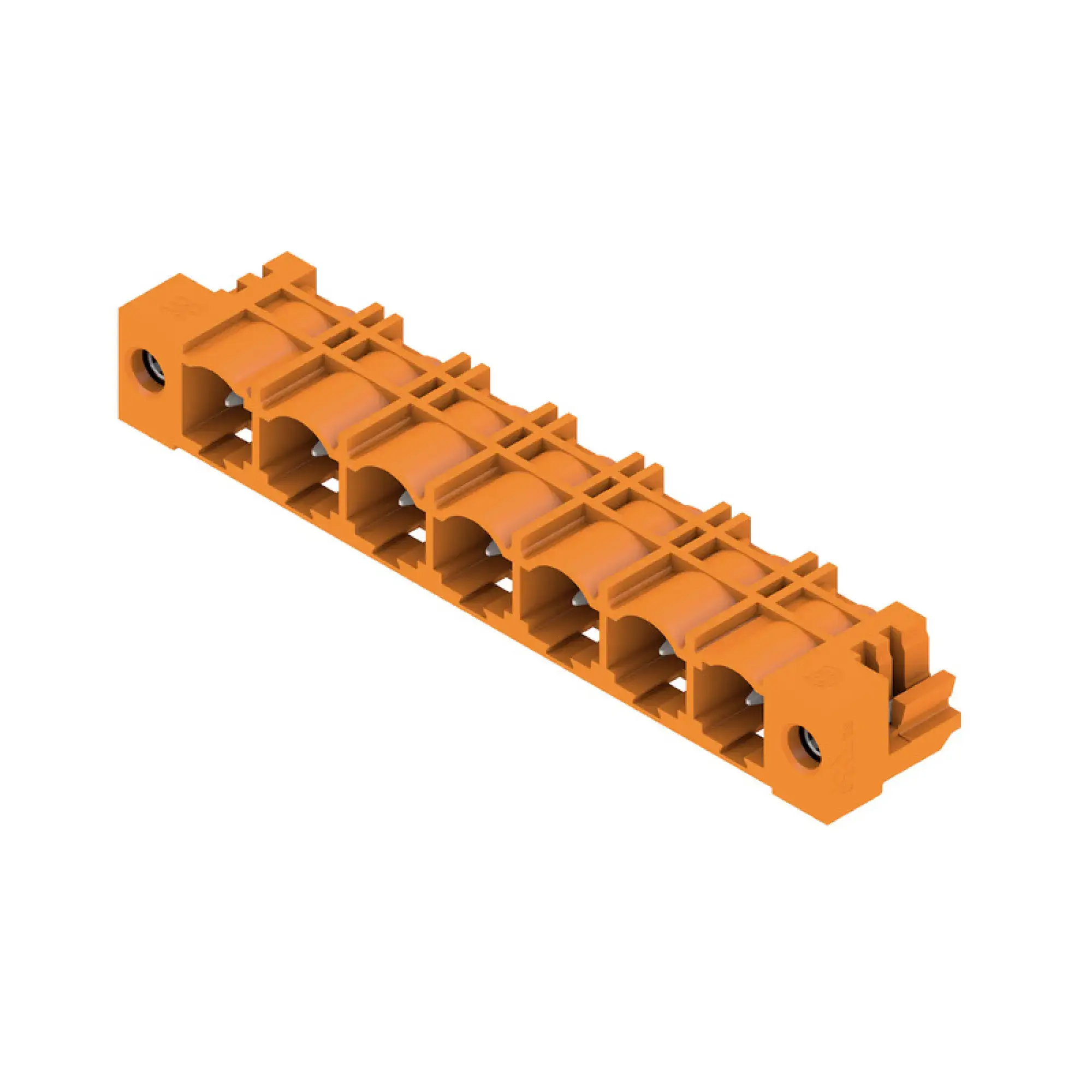 Weidmüller 1472660000 PCB connector (board connection), 500 V, 27.5 A, Pitch in mm: 7.62, Number of poles: 7, THT solder connection, Box (img_001)